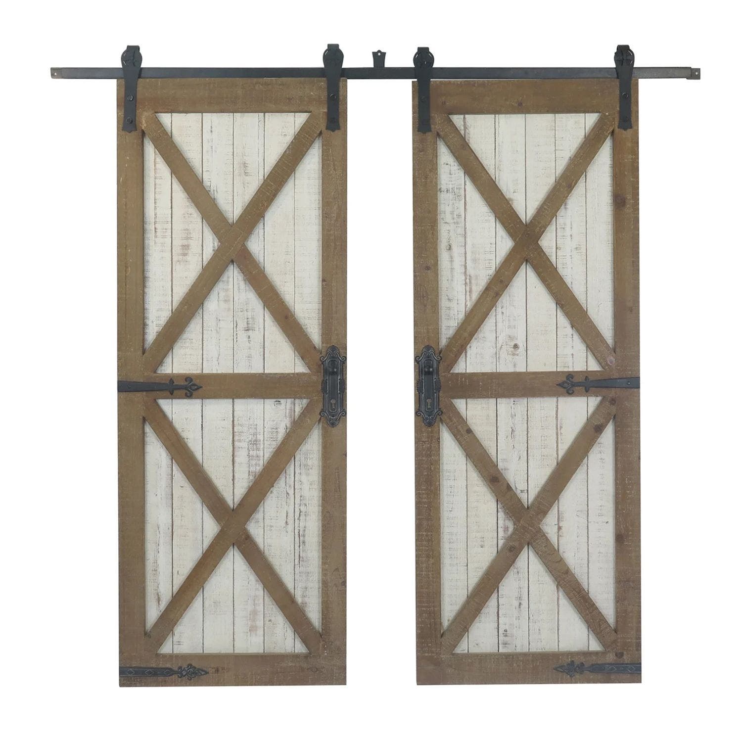 Double Galvenized Door