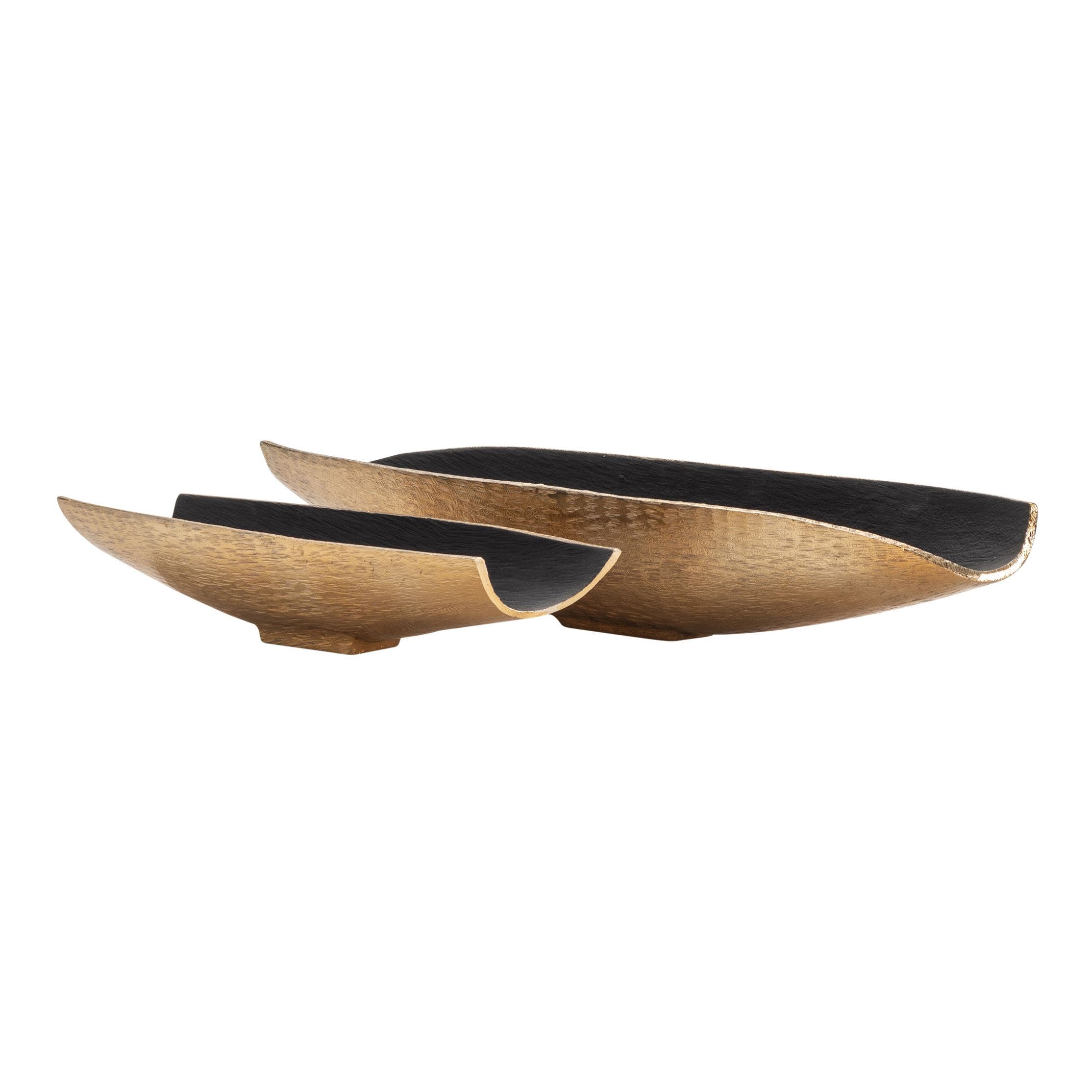 Zara Two-toned Nesting Boat Shaped Bowl