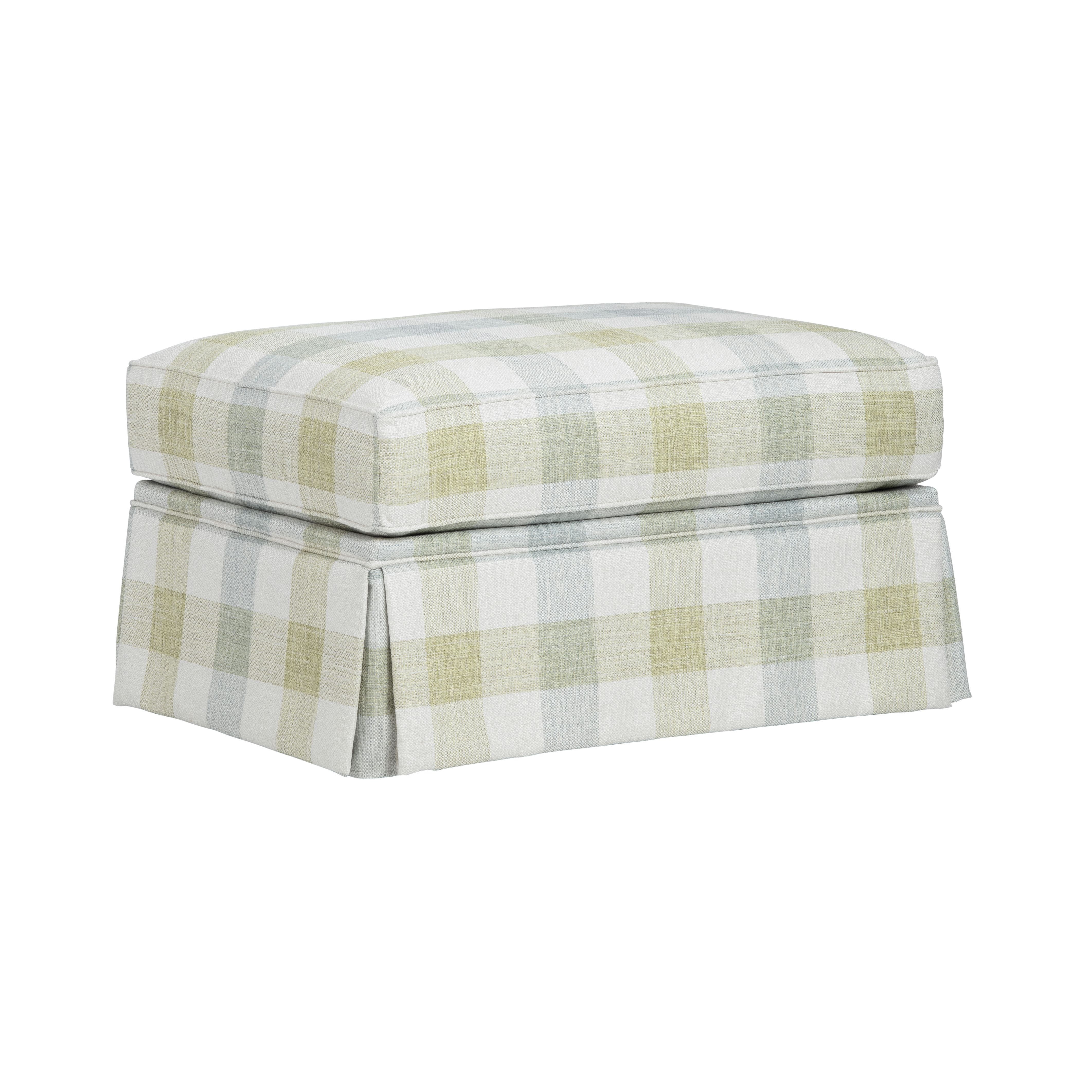 Sanibel Pattern Ottoman