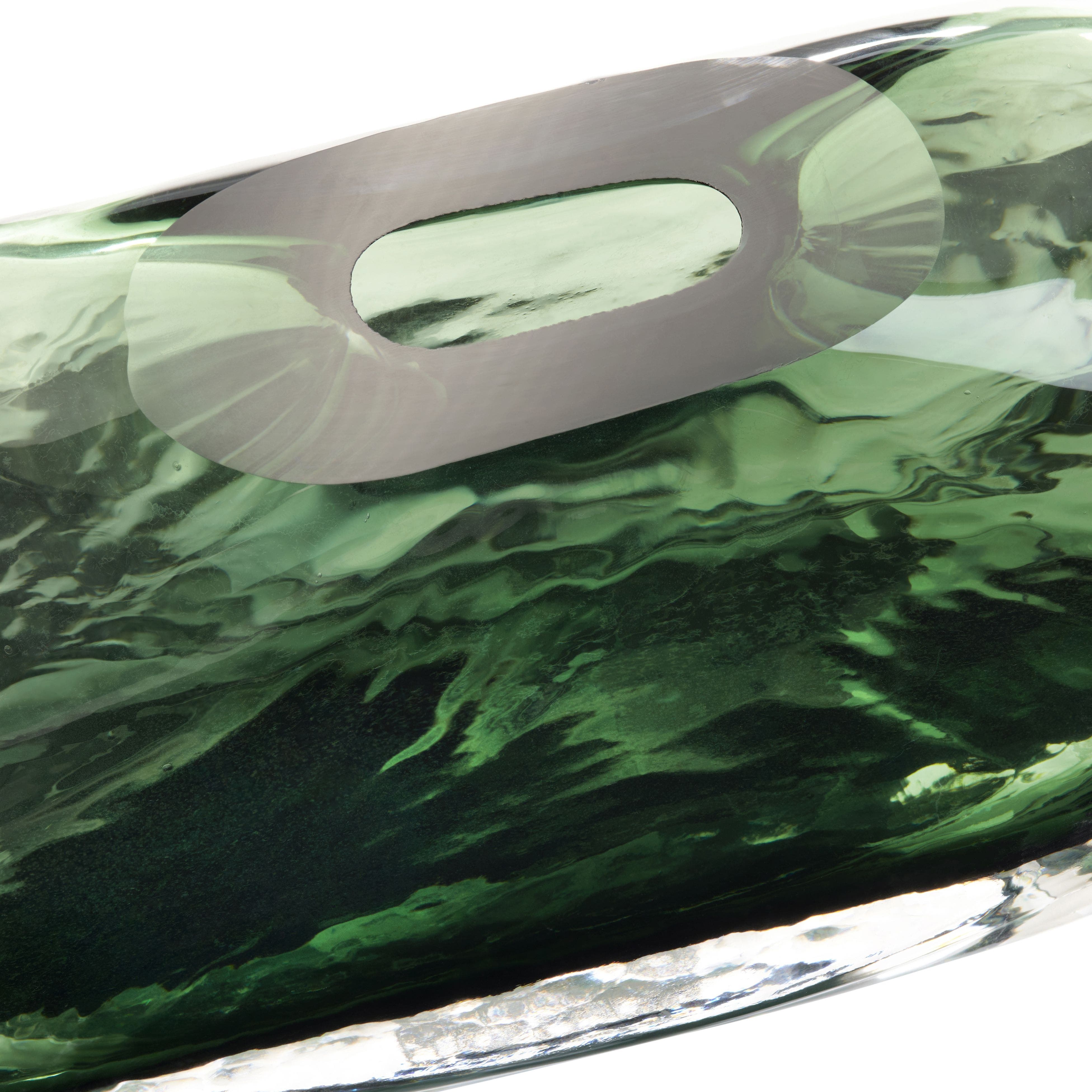 Large Green Bellmere Vase - Image 2