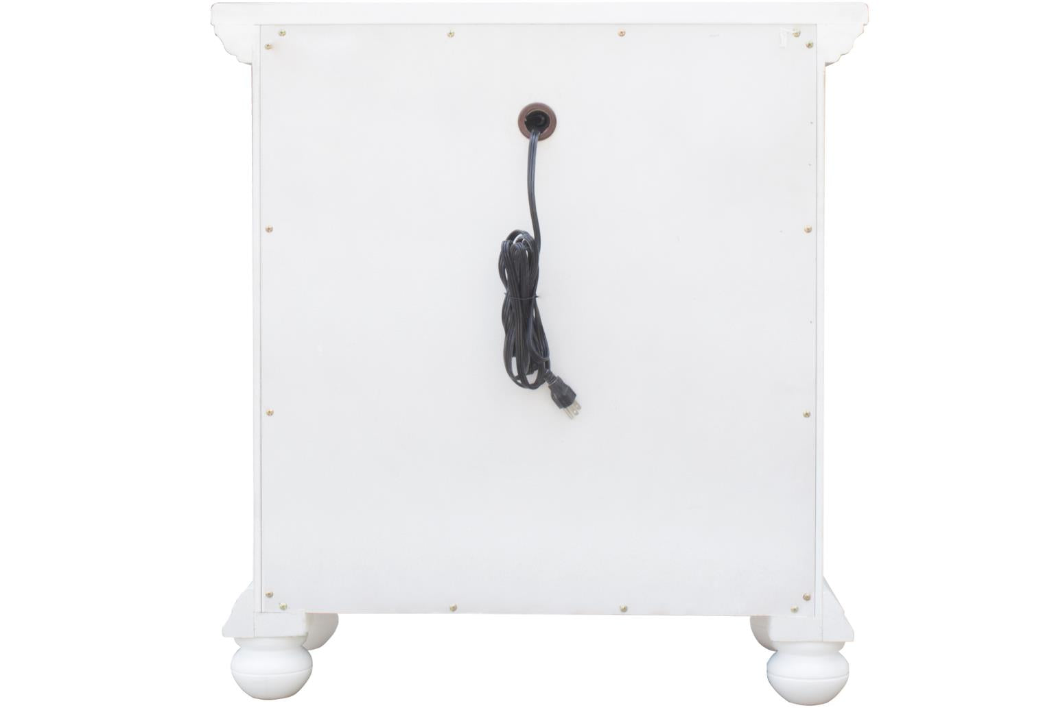 Cape Cod Two Door Nightstand (White)