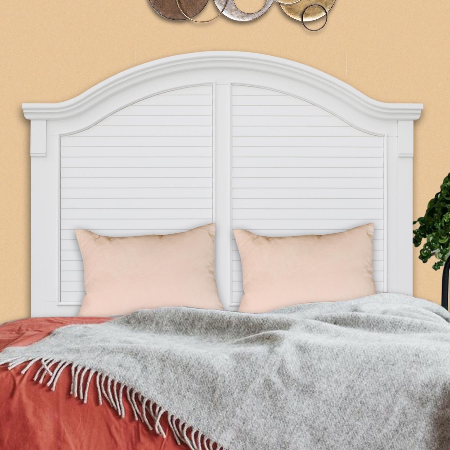 Cape Cod Queen Headboard (White)