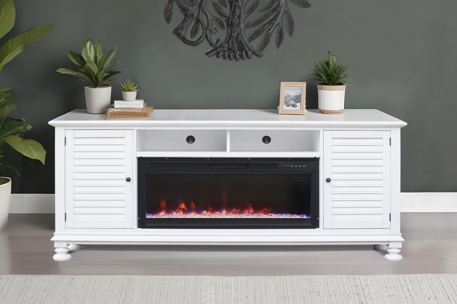 Coastal Cove Fireplace Cabinet
