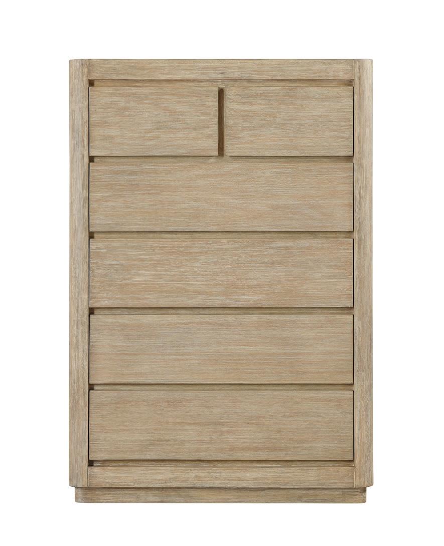 Hyde Park 5 Drawer Chest. Weathered Natural Finish