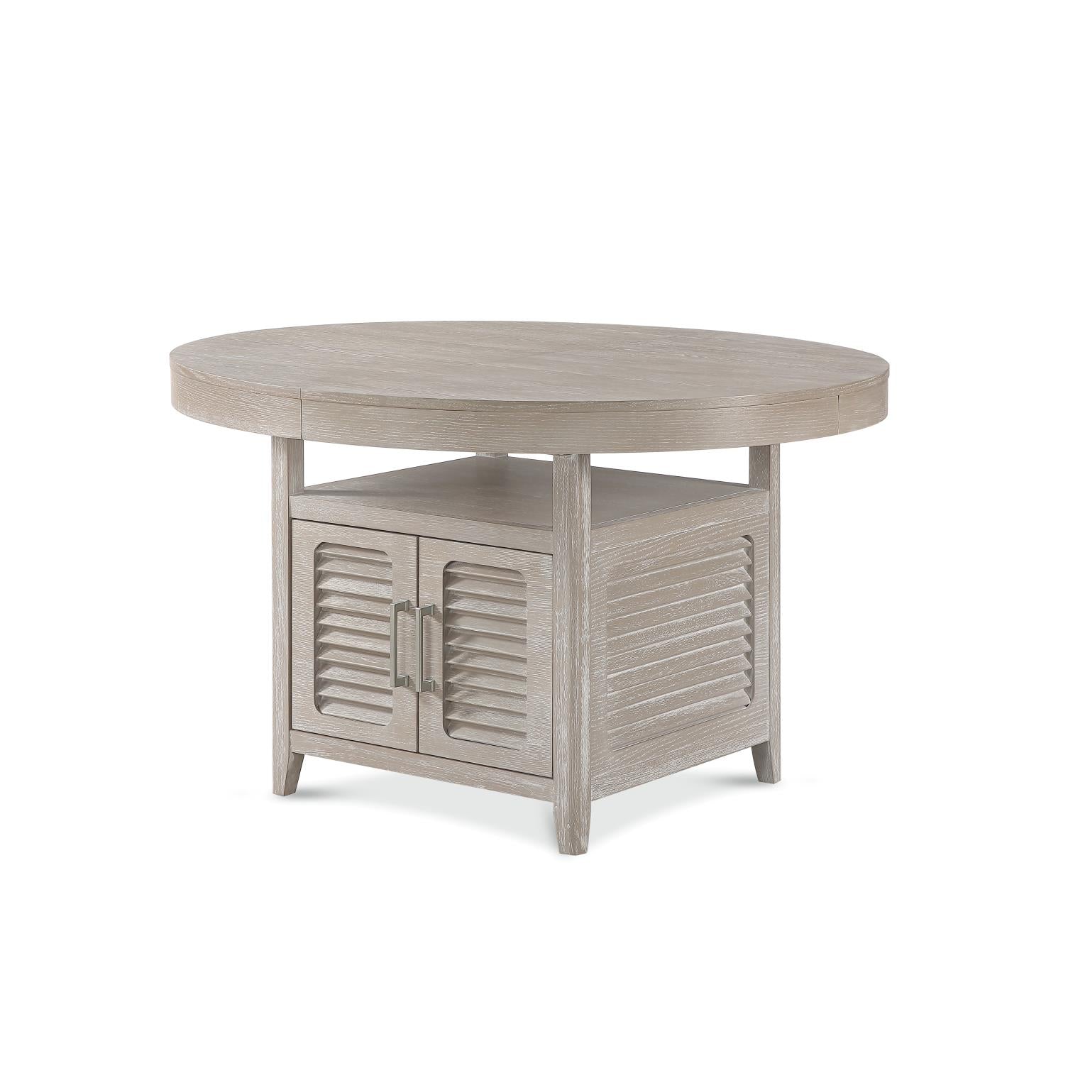 Cape May Storage Butterfly Leaf Table Top only. Must order base separately. Glazed Driftwood Finish