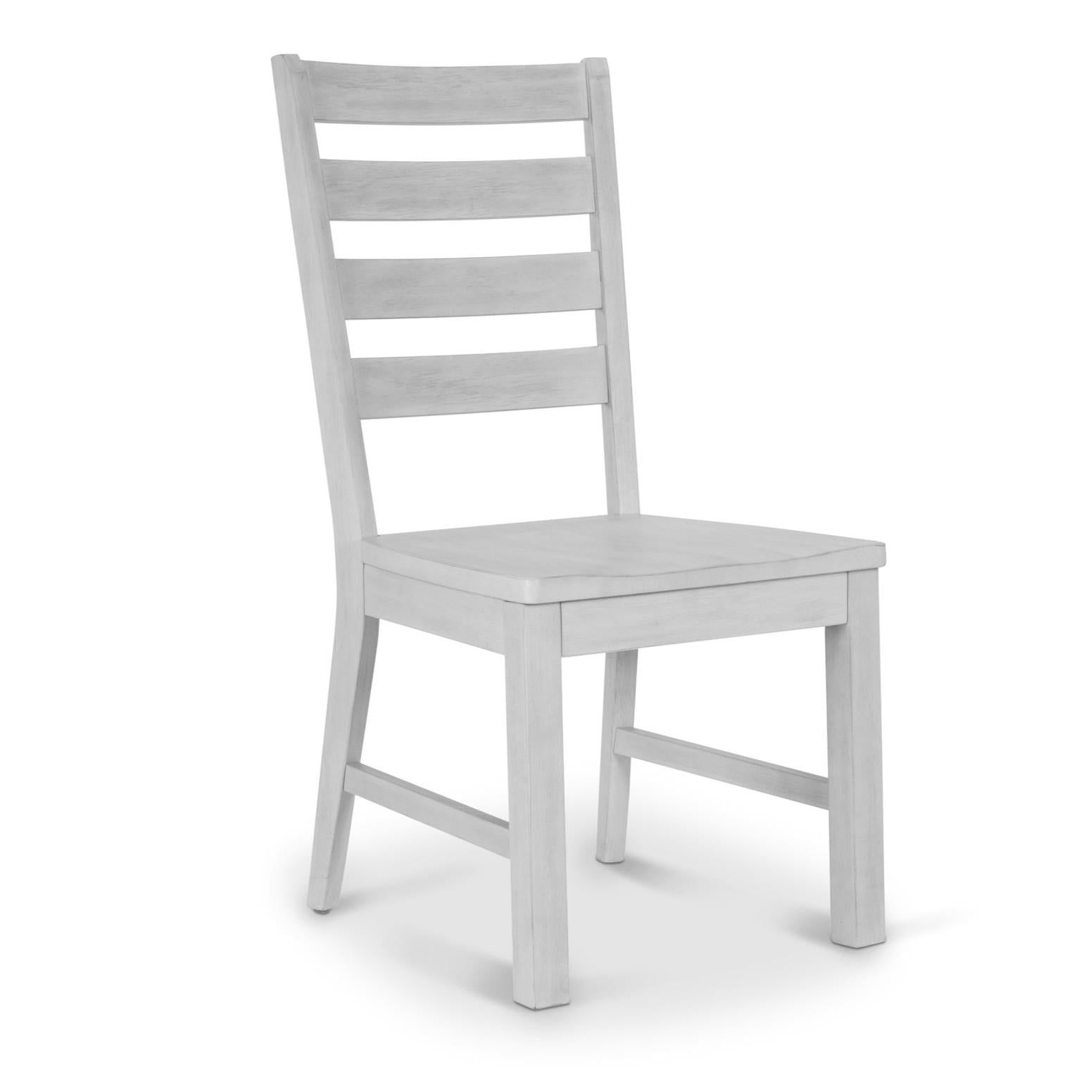 Geneva Side Chair (2pk; priced individually). Distressed White finish