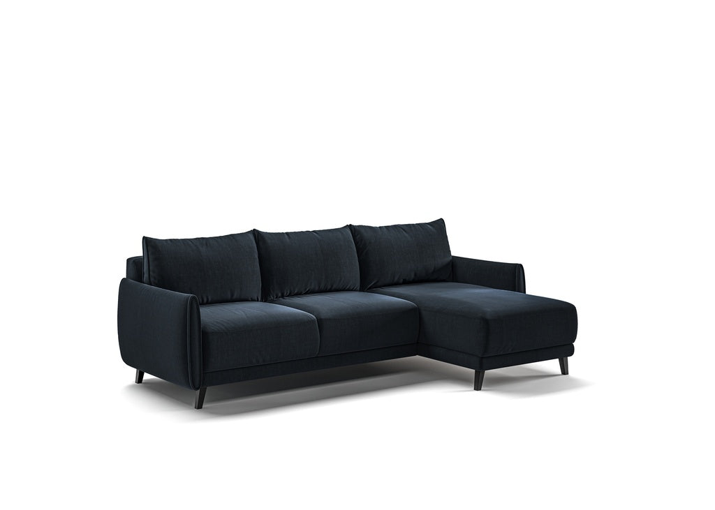 Dolphin Full XL Sleeper with Reversible Storage Chaise - Atlantic Fine Furniture Melbourne FL