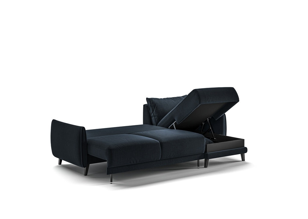 Dolphin Full XL Sleeper with Reversible Storage Chaise - Atlantic Fine Furniture Melbourne FL