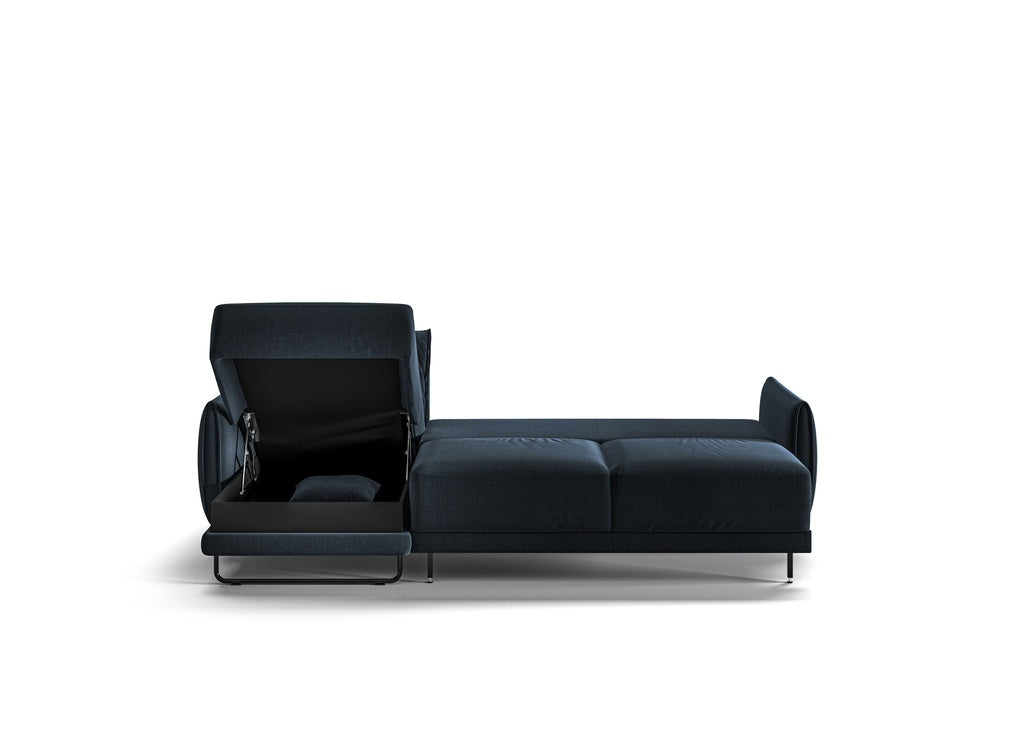 Dolphin Full XL Sleeper with Reversible Storage Chaise - Atlantic Fine Furniture Melbourne FL