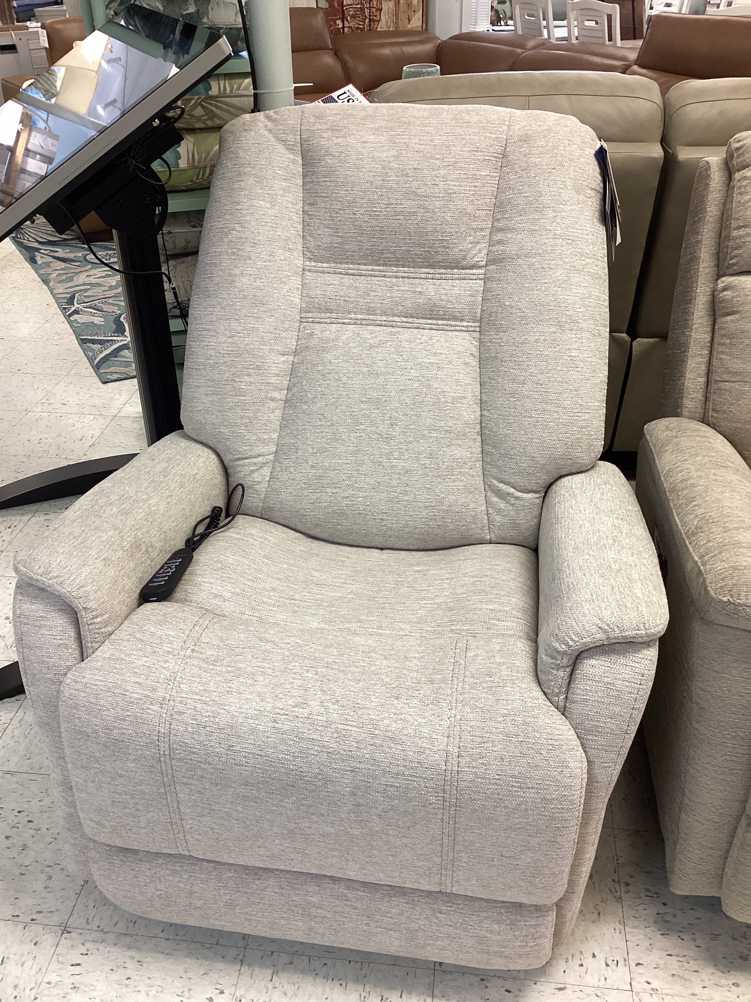 Zecliner Power Lift Recliner w/ Power Headrest + Lumbar