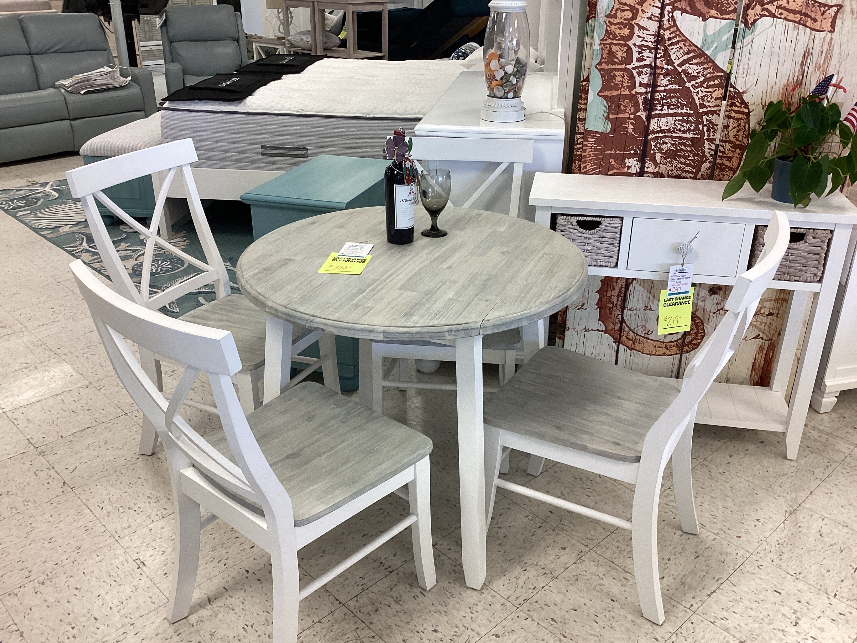 Oyster Bay 5pc Dining Set