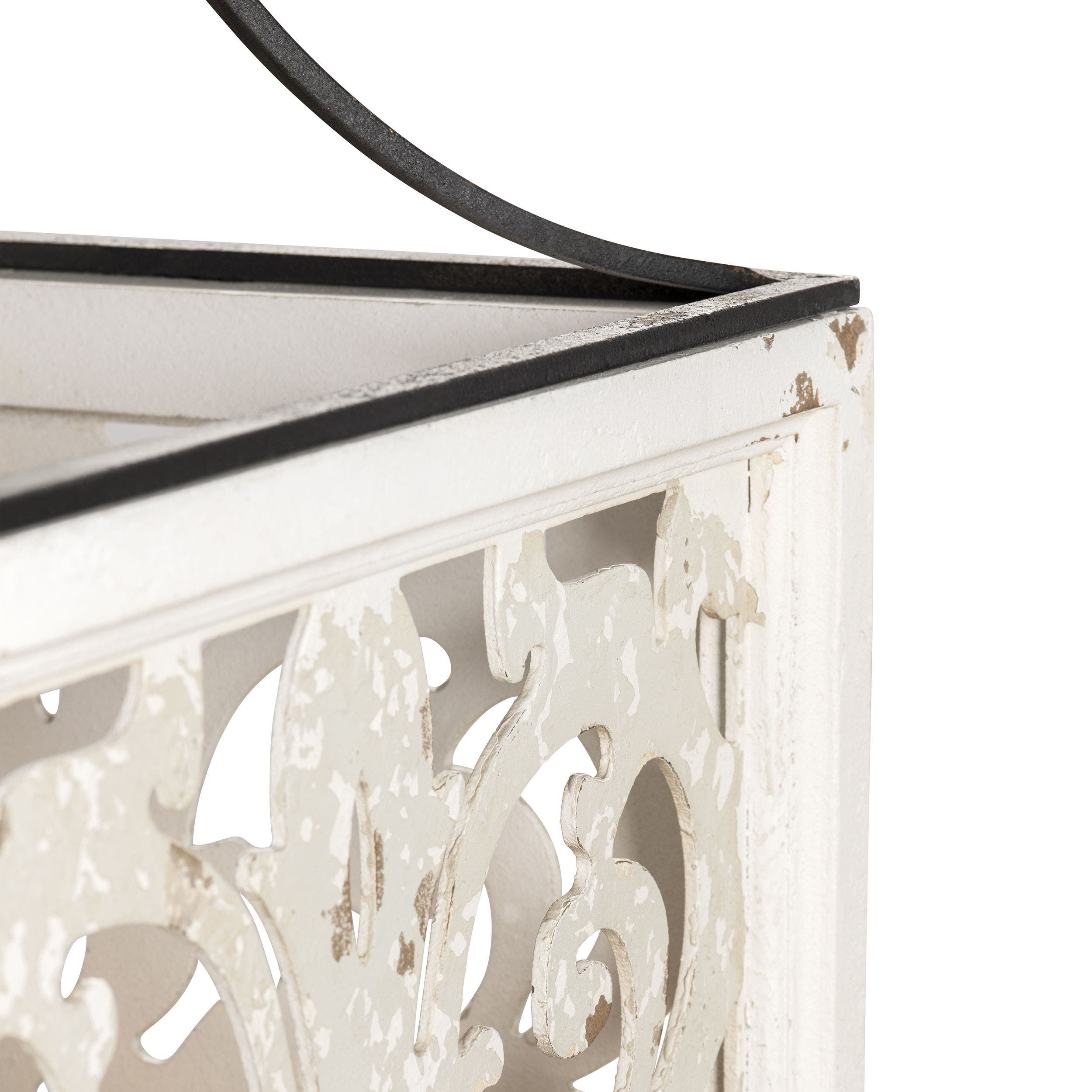 Mariah 29" Wood and Metal Pendant Light - Image 3