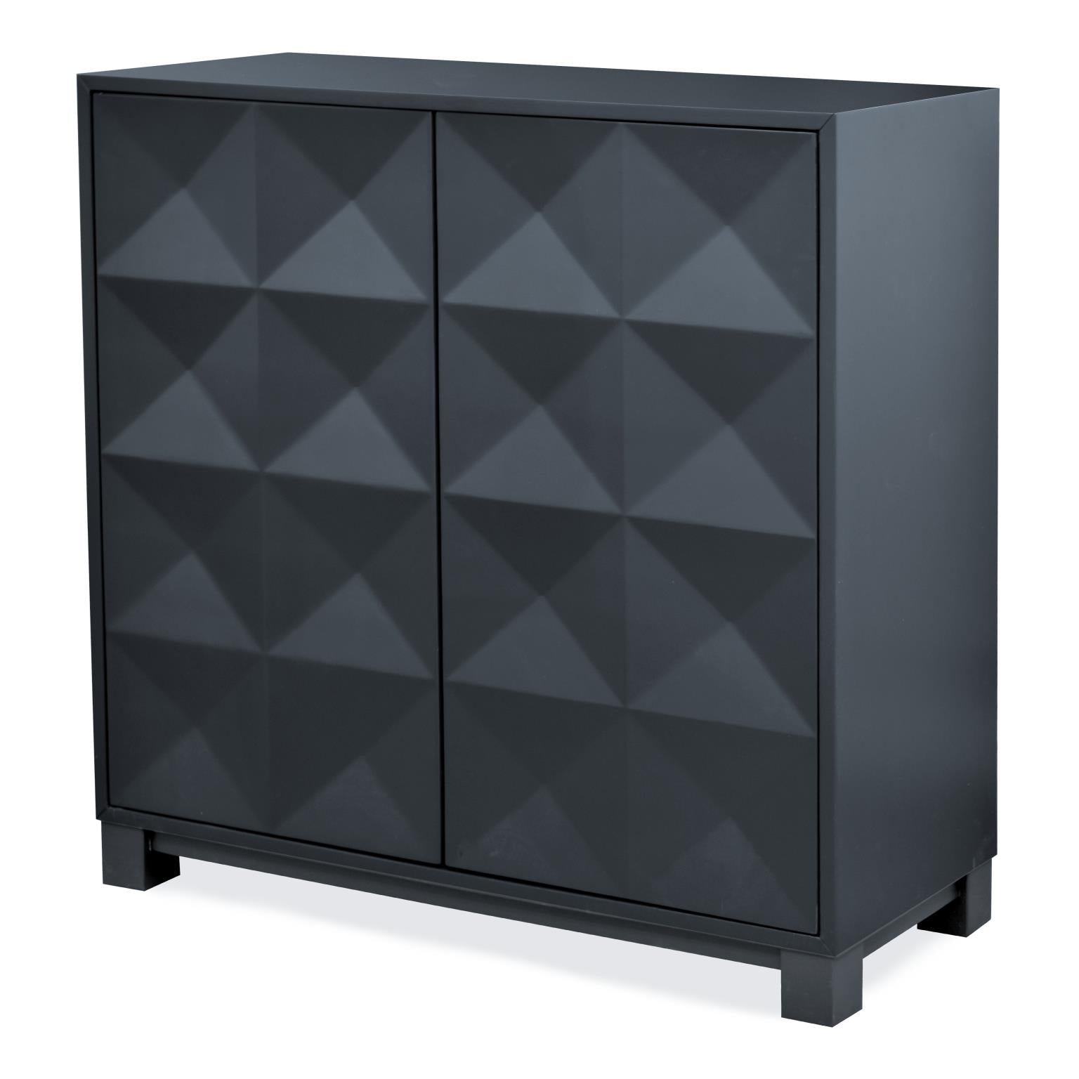 Chelsea 2-Door Bunching Credenza. Steel Blue finish