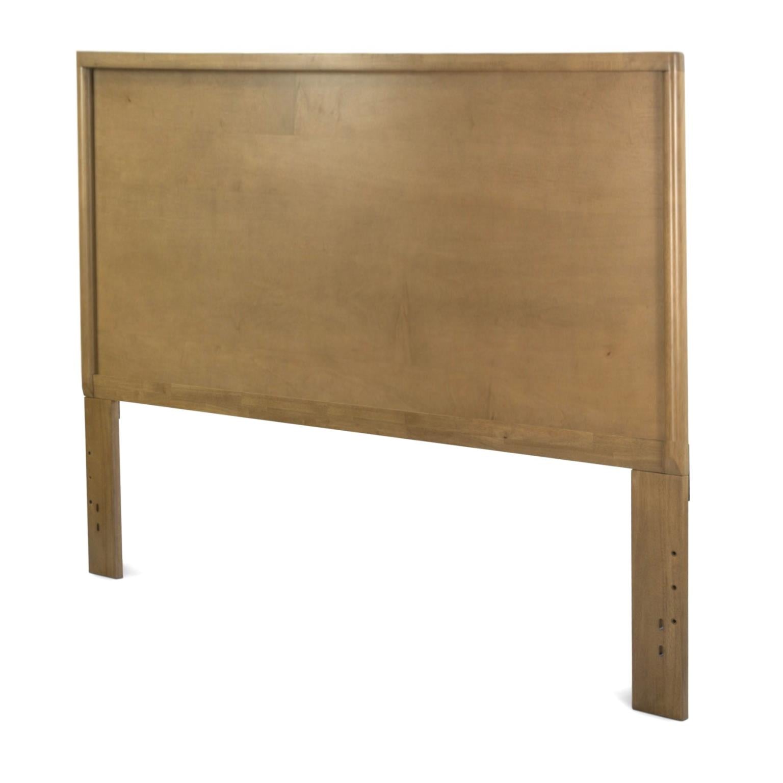 Chatham Tall Queen Headboard. Warm Maple Finish