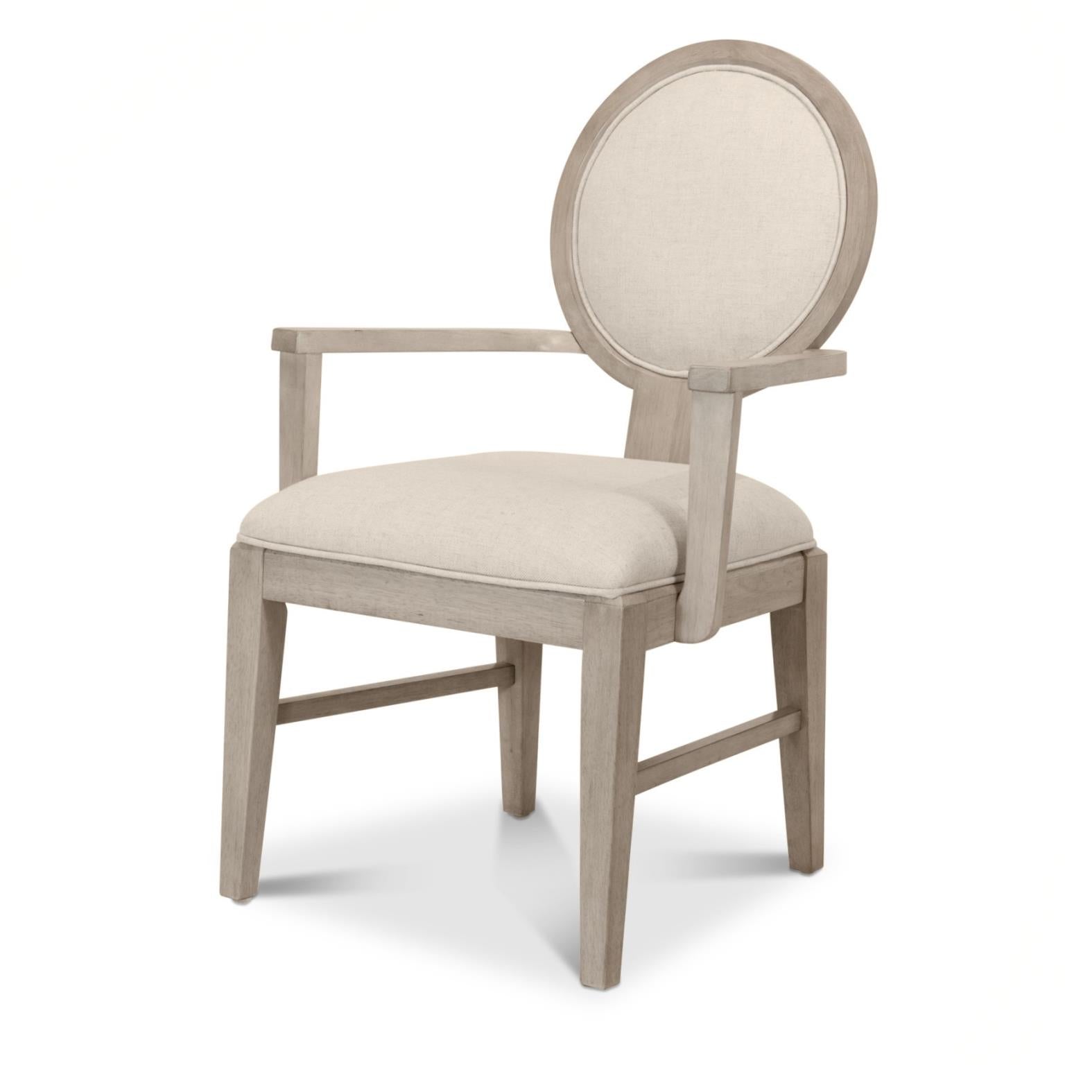 Manhattan Valley Arm Chair. 2pk; priced individually. Light Finish