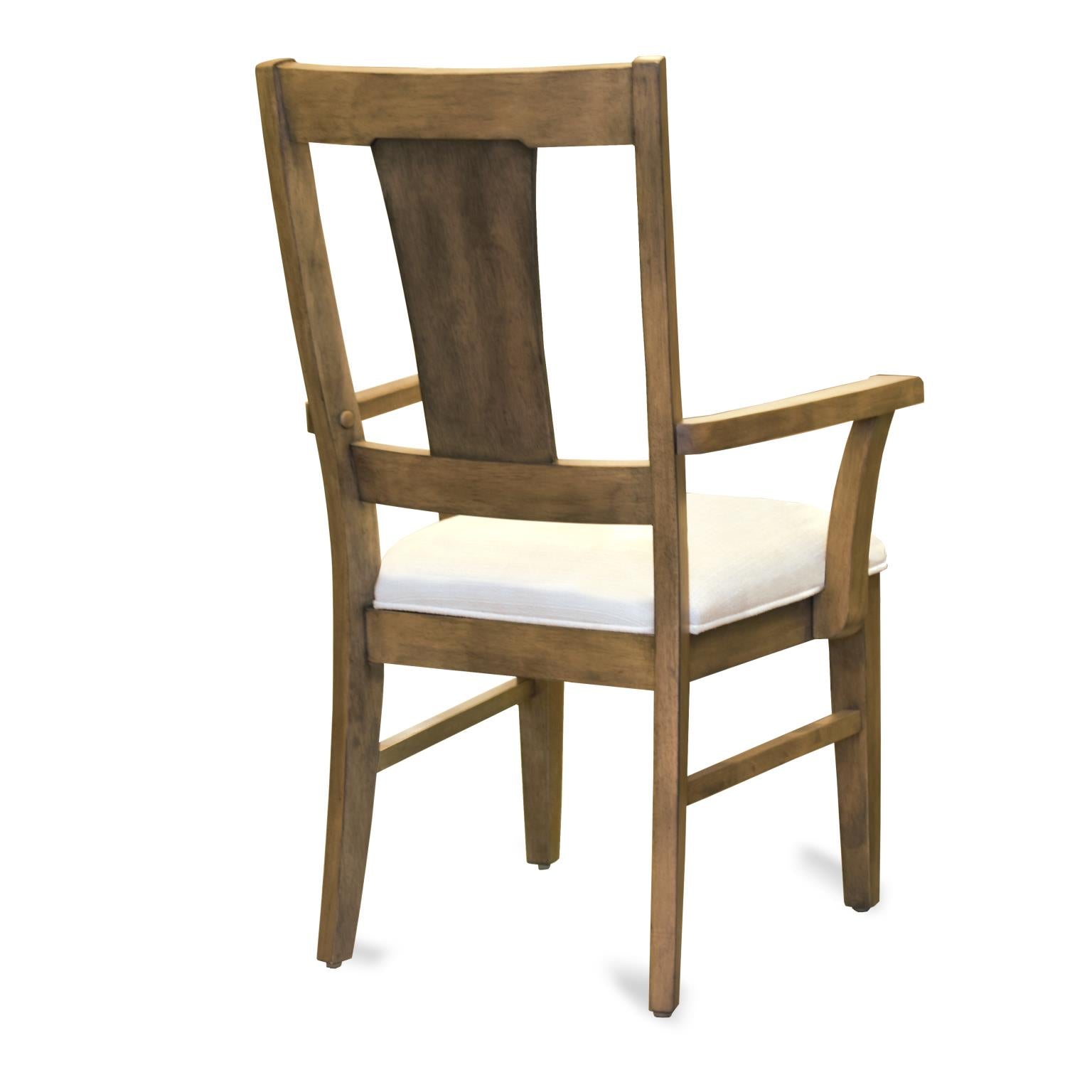 Sun Haven Arm Chair (2pk; priced individually). Oak and Walnut Finish