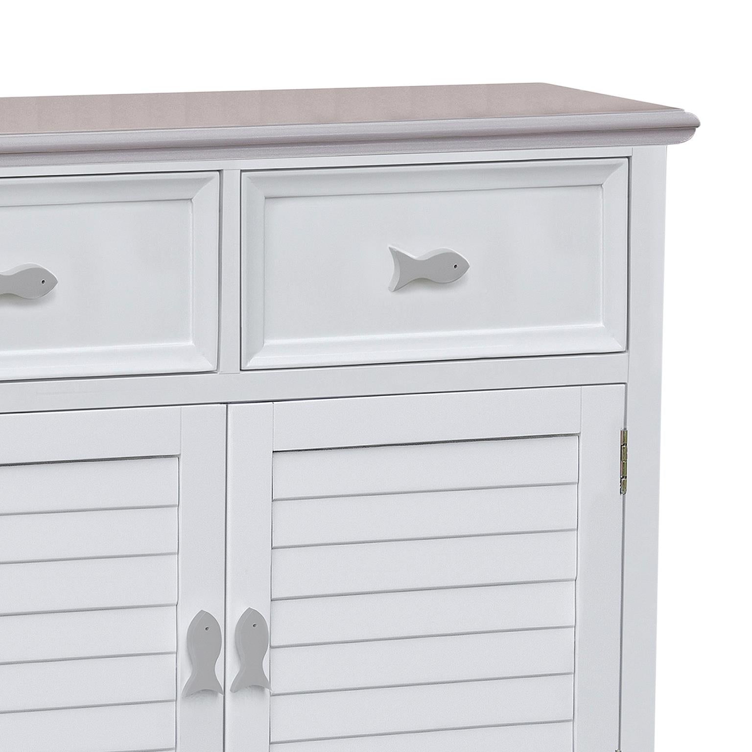 Fishtails Cabinet (Two-Tone)