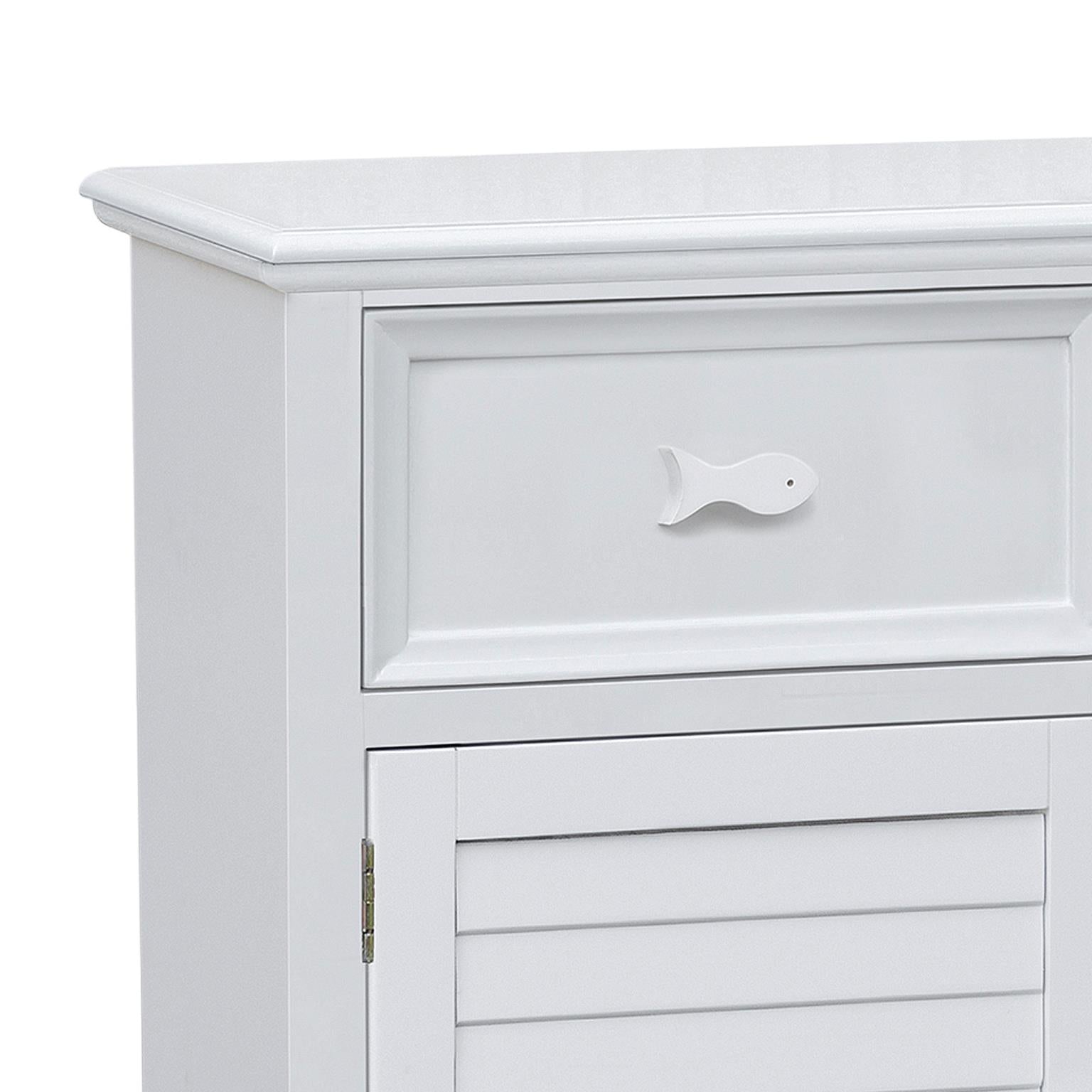 Fishtails Cabinet (White)
