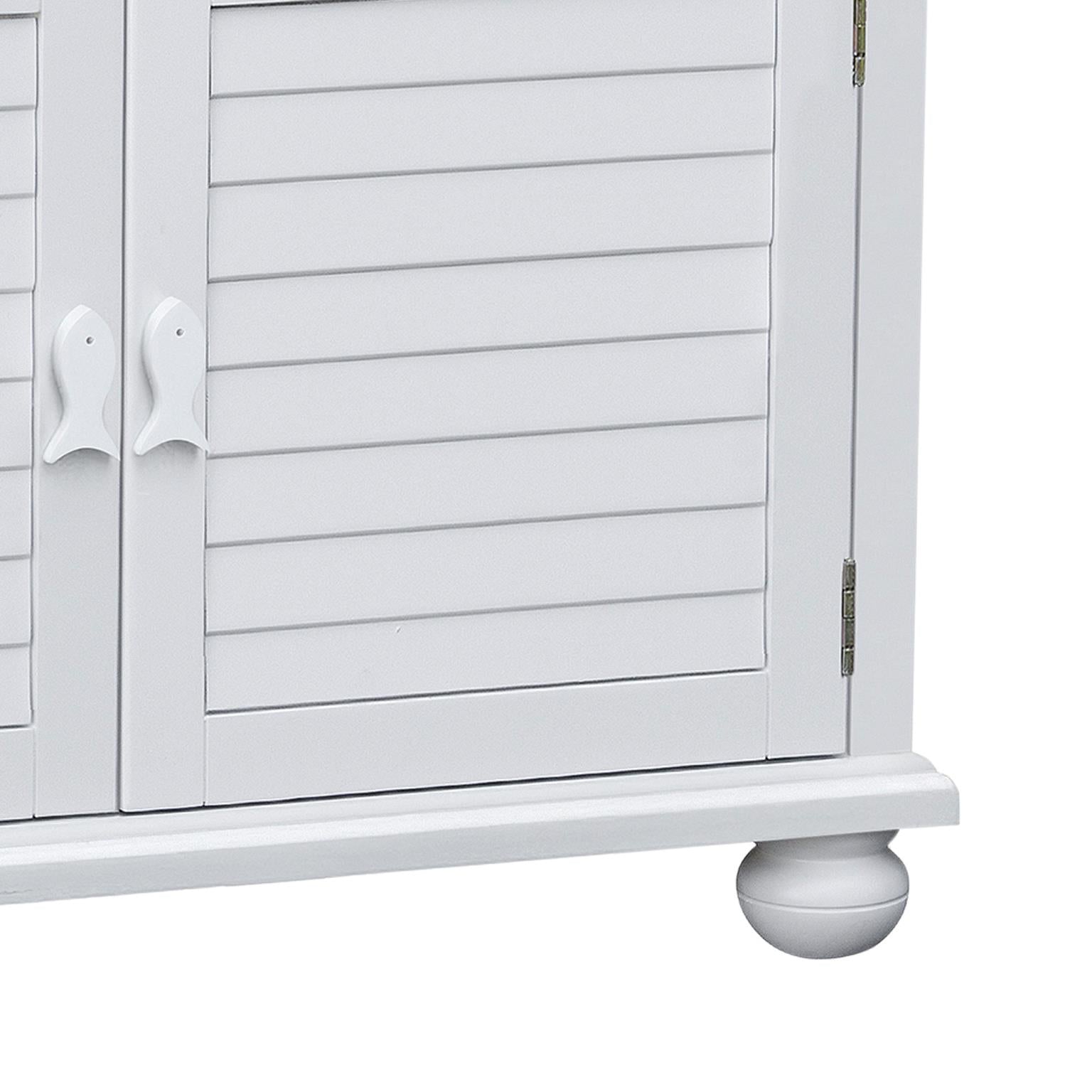 Fishtails Cabinet (White)