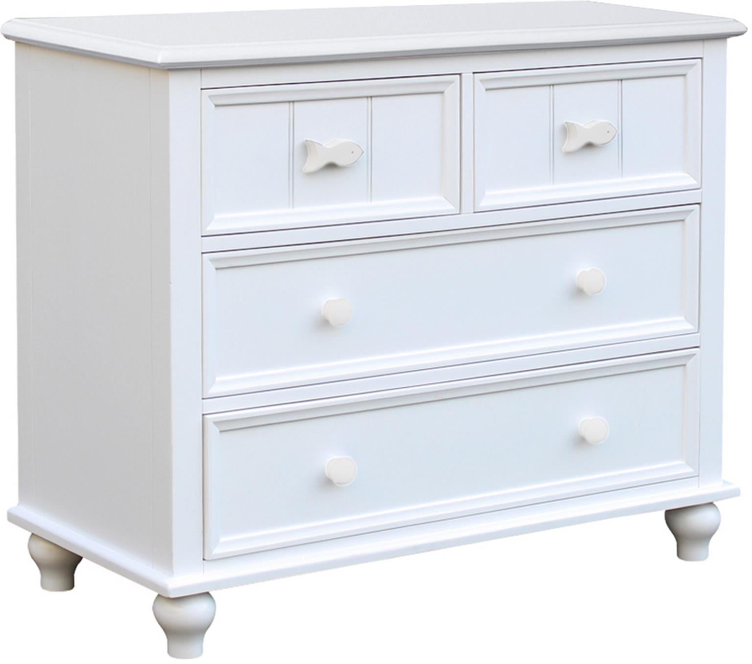 Fishtails Split Chest (White)