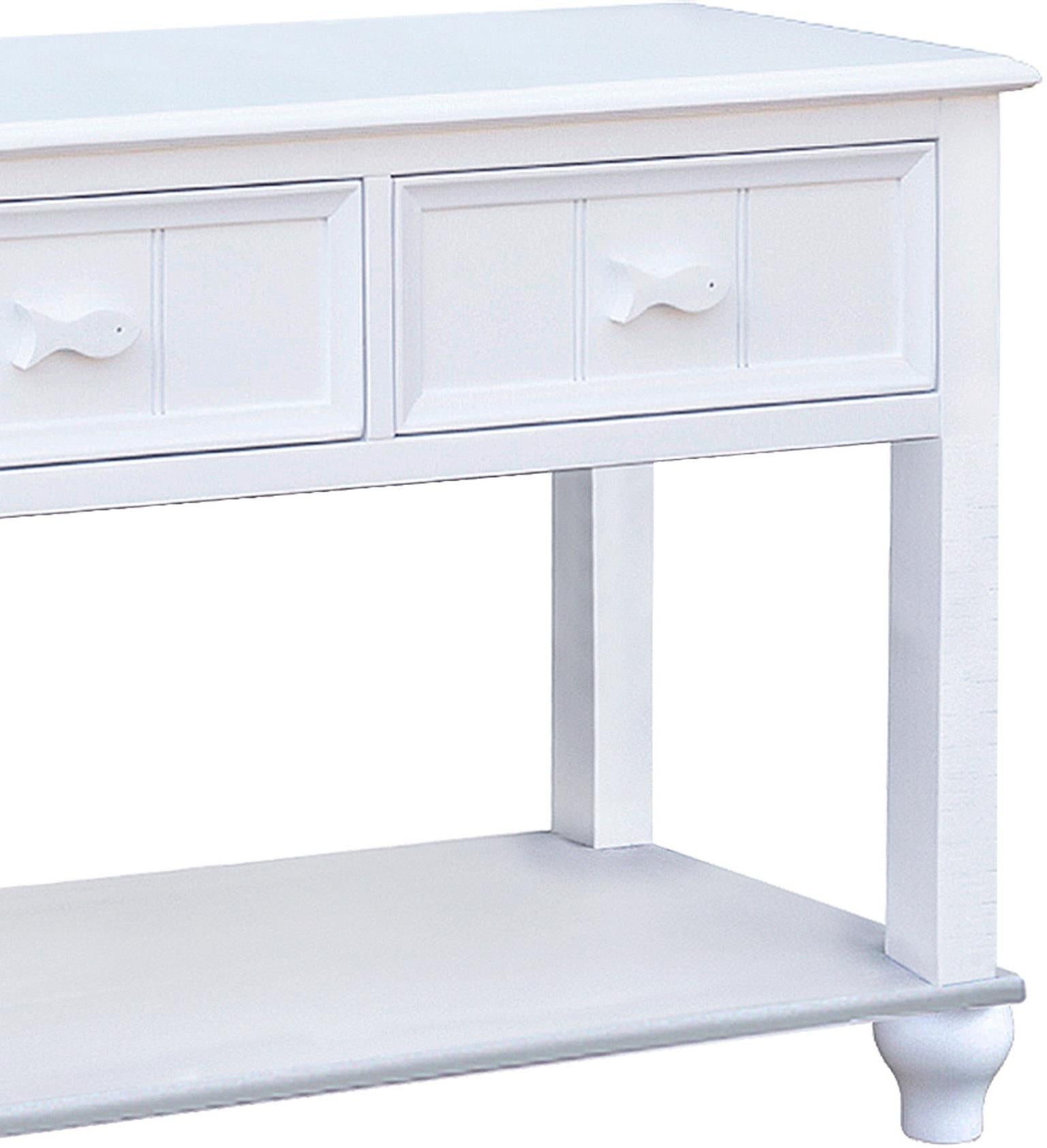 Fishtails Console Table (White)
