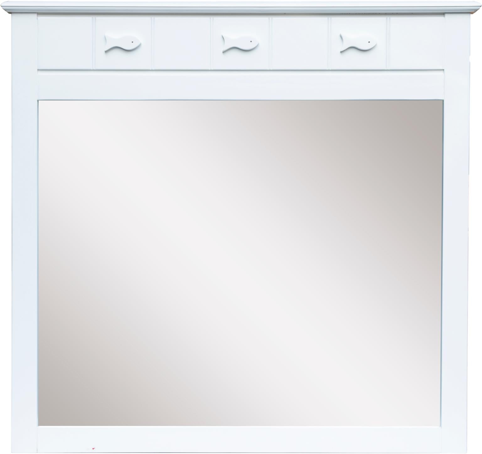 Fishtails Mirror (White)