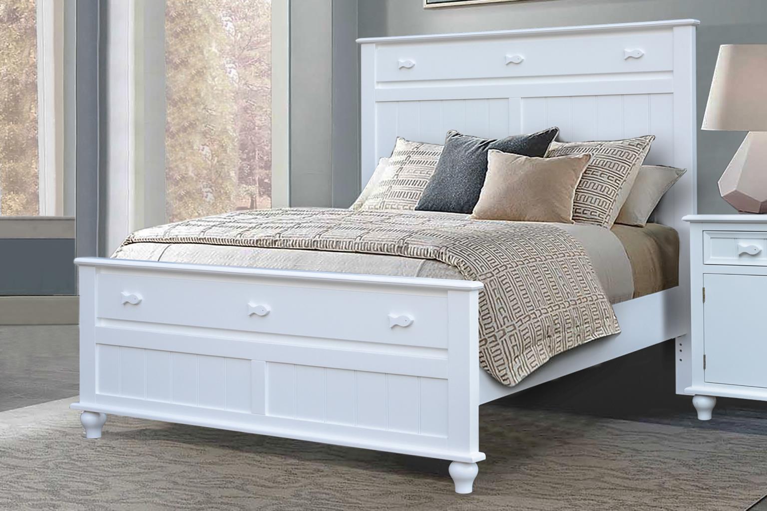Fishtails Q/K Siderails (White)