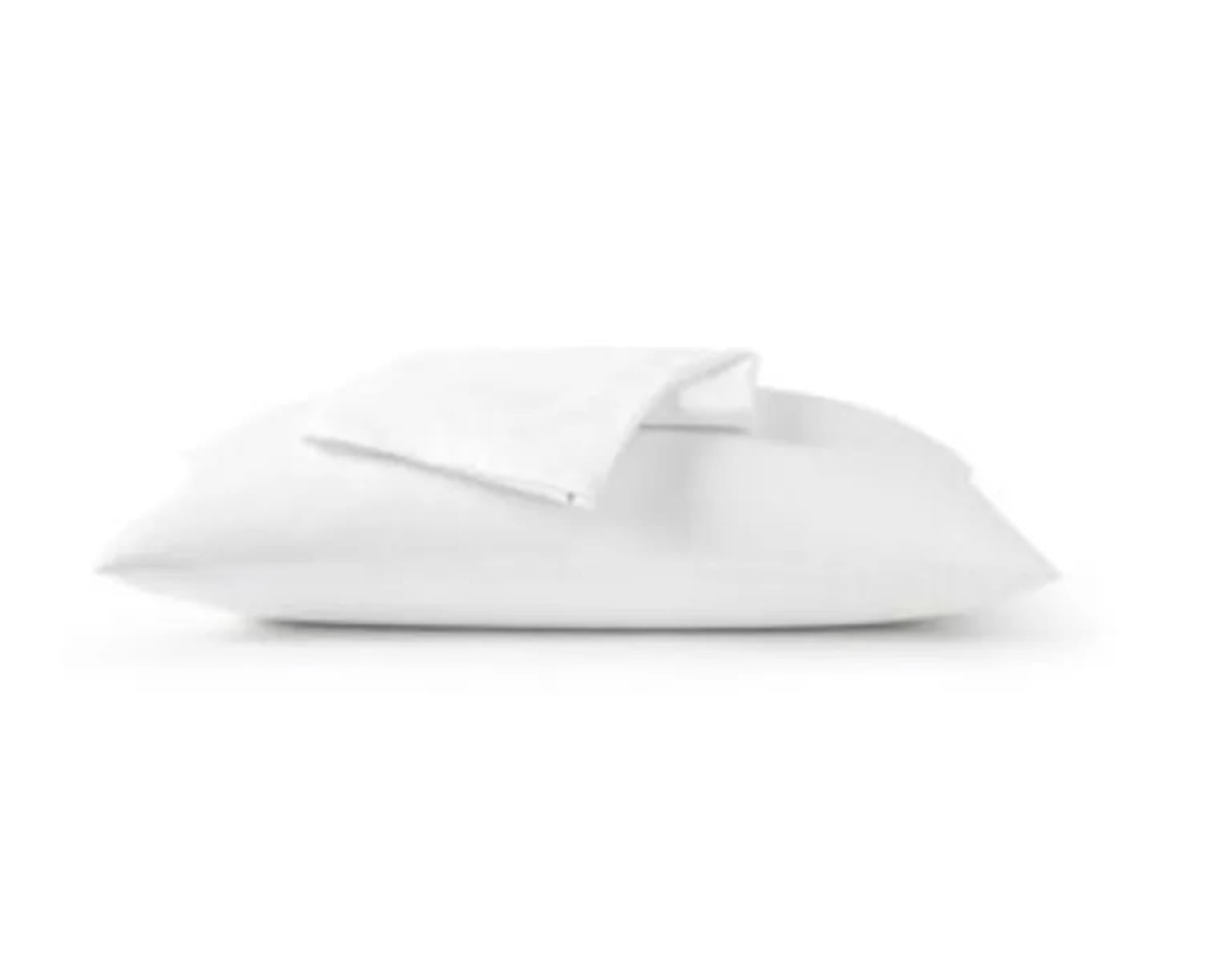 Waterproof Brushed Microfiber Pillow Protectors - White