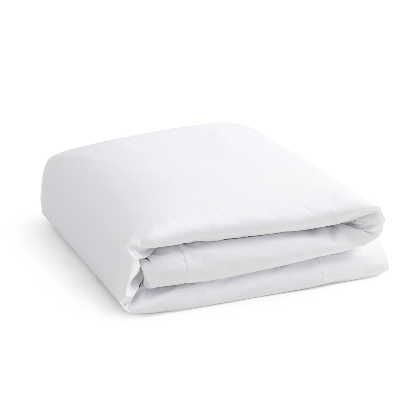 Waterproof Zippered Mattress Encasement - White