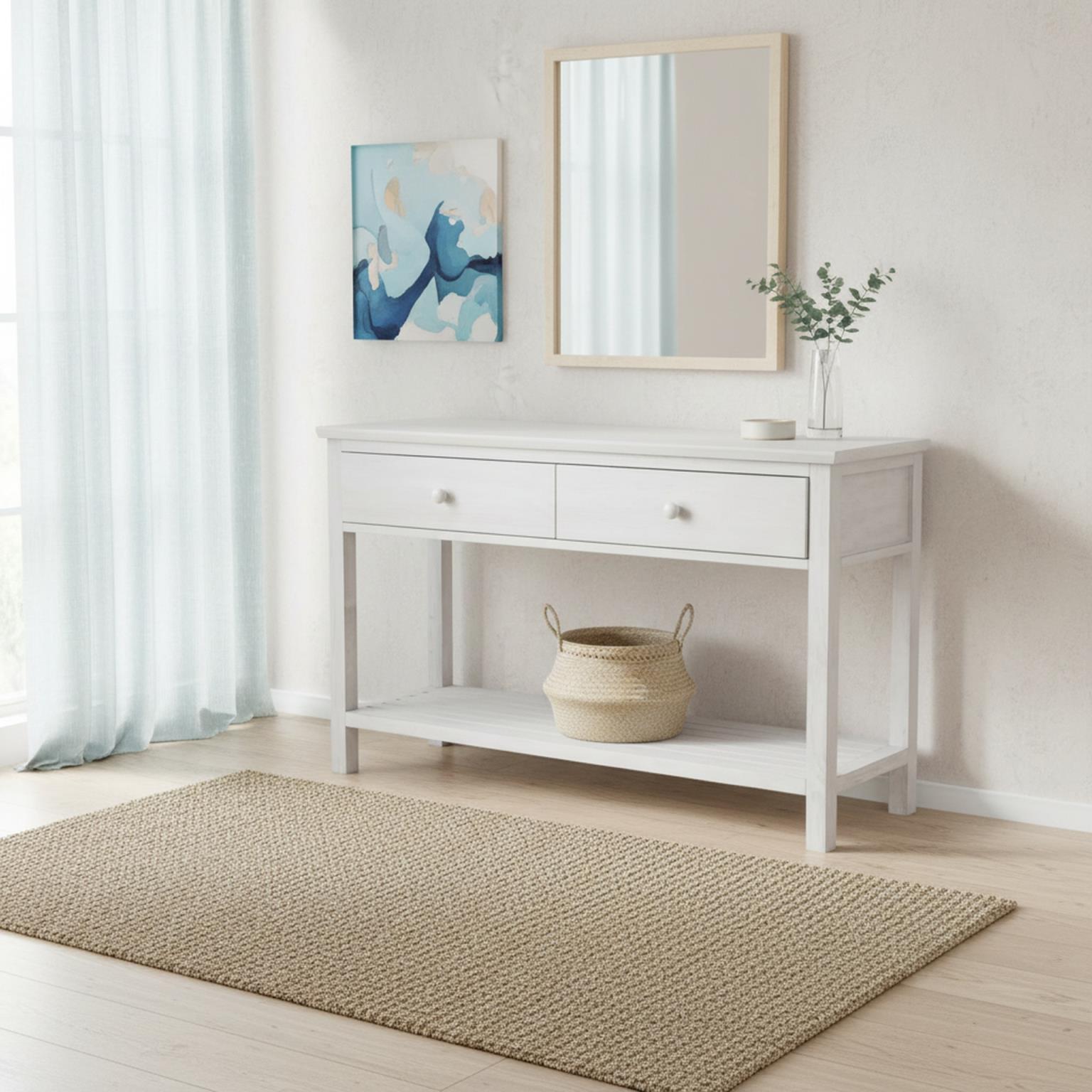 Geneva 2 Drawer Console
