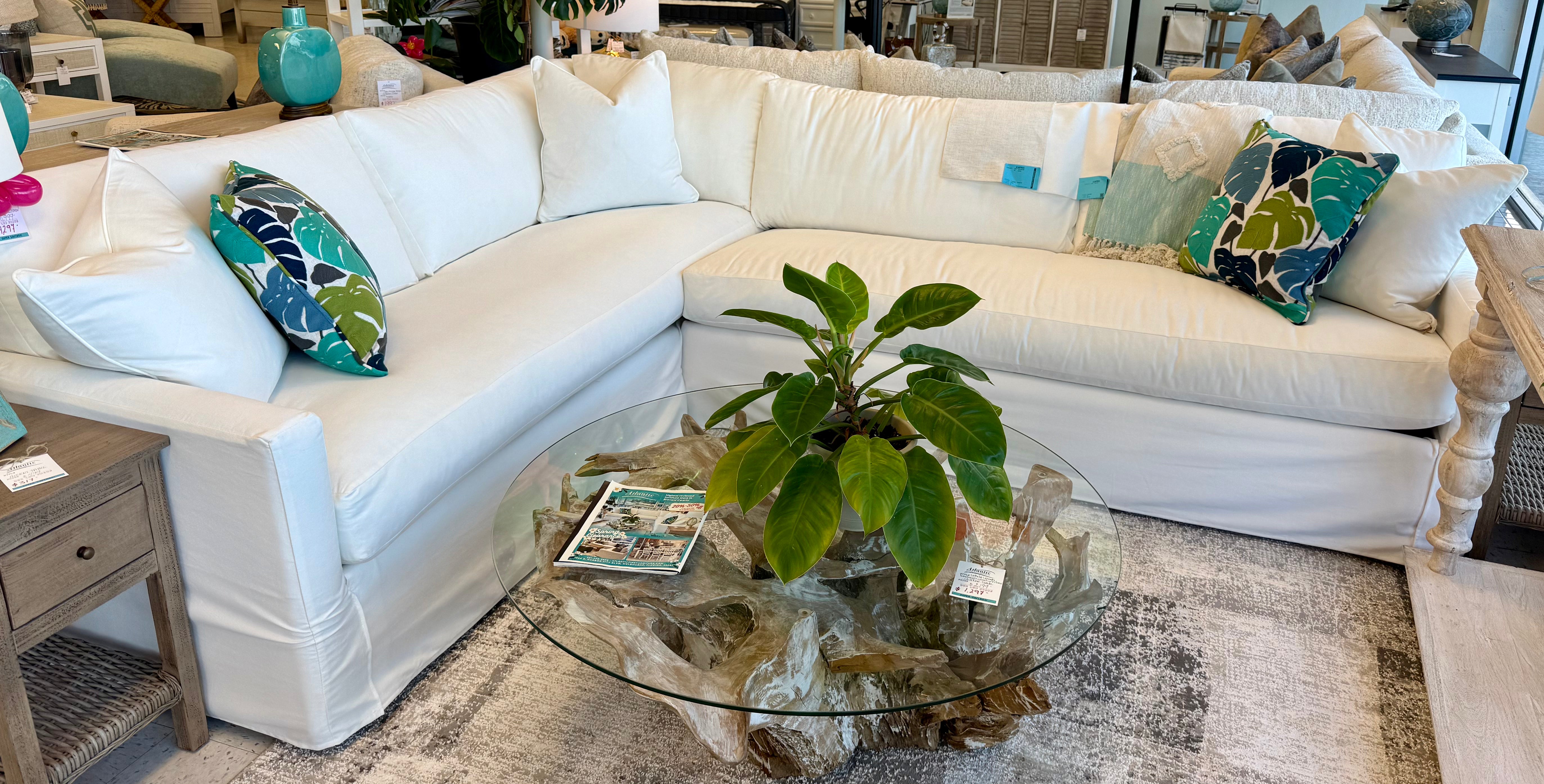 Custom Slipcover Sectional