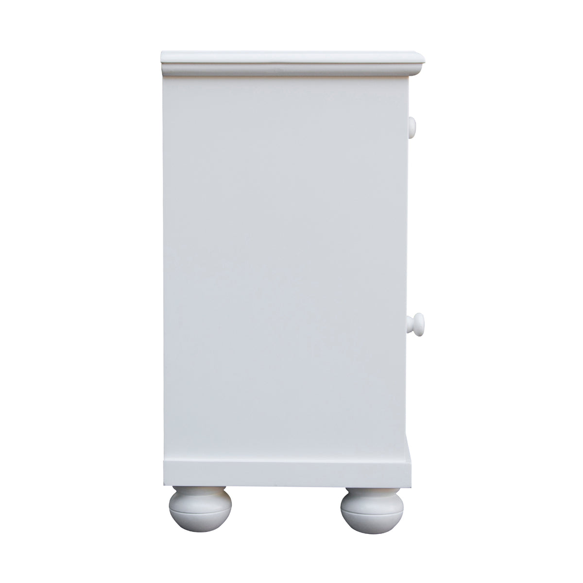 Beachfront One Door Nightstand (White)