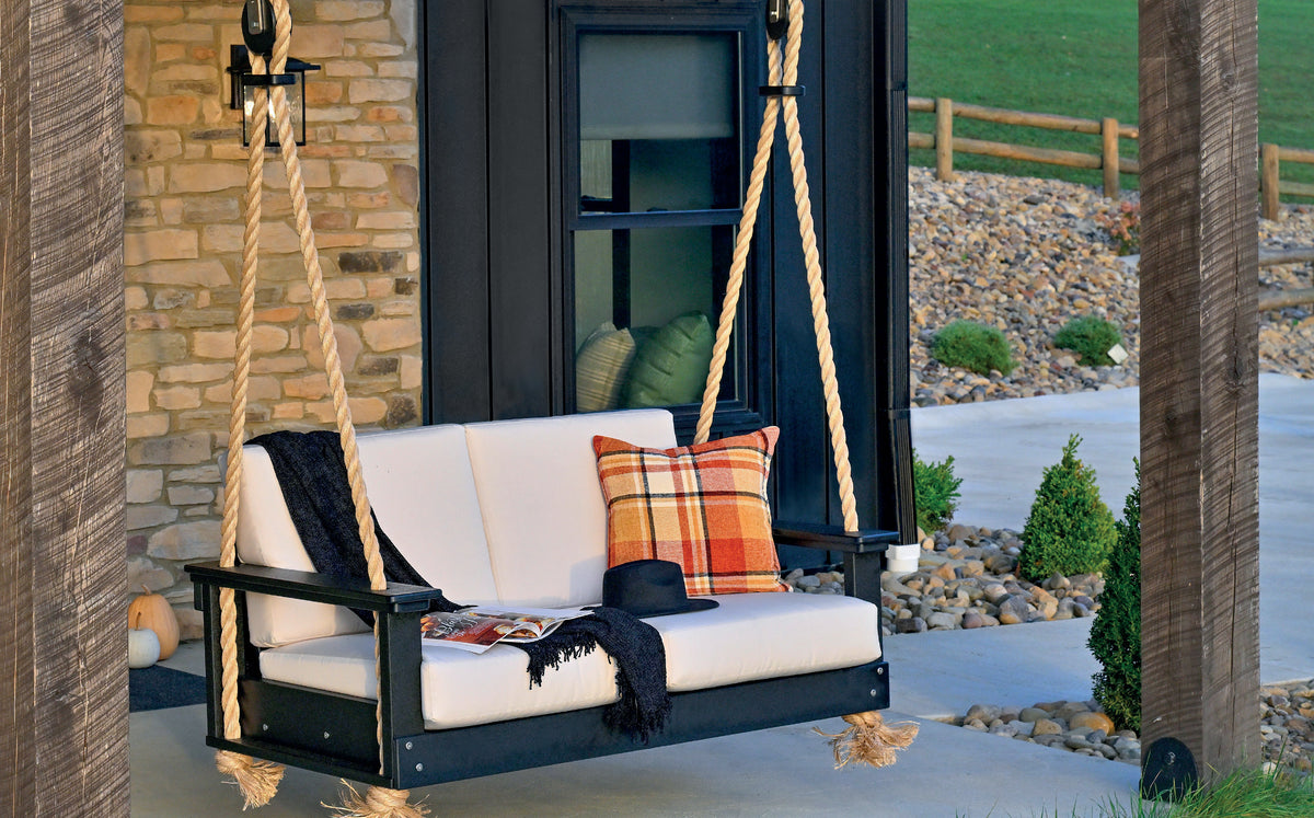 LuxCraft Lanai Deep Seating Loveseat Swing