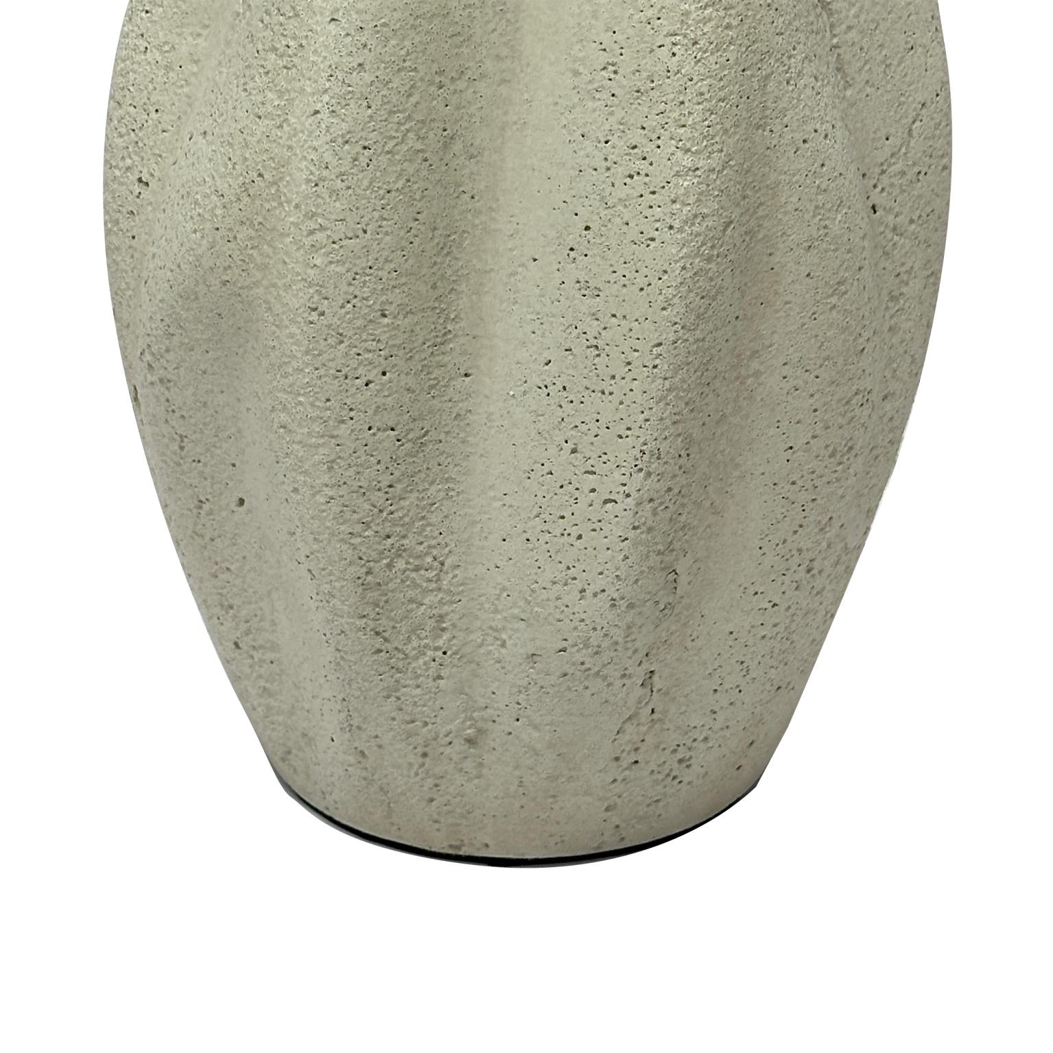 Milo, 25" Table Lamp (2pk). Limestone finish