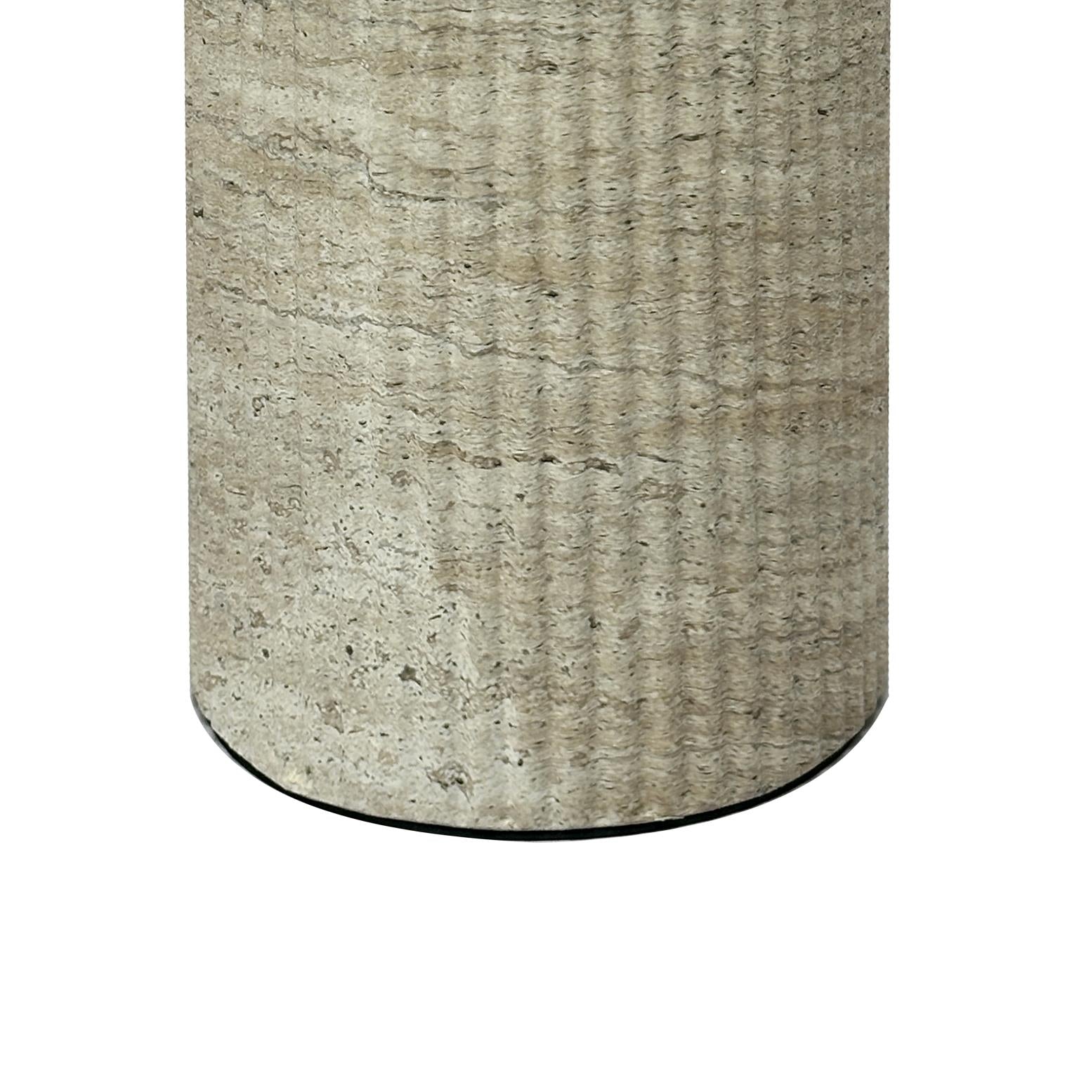 Athens, 35" Table Lamp (2pk). Aged Stone finish