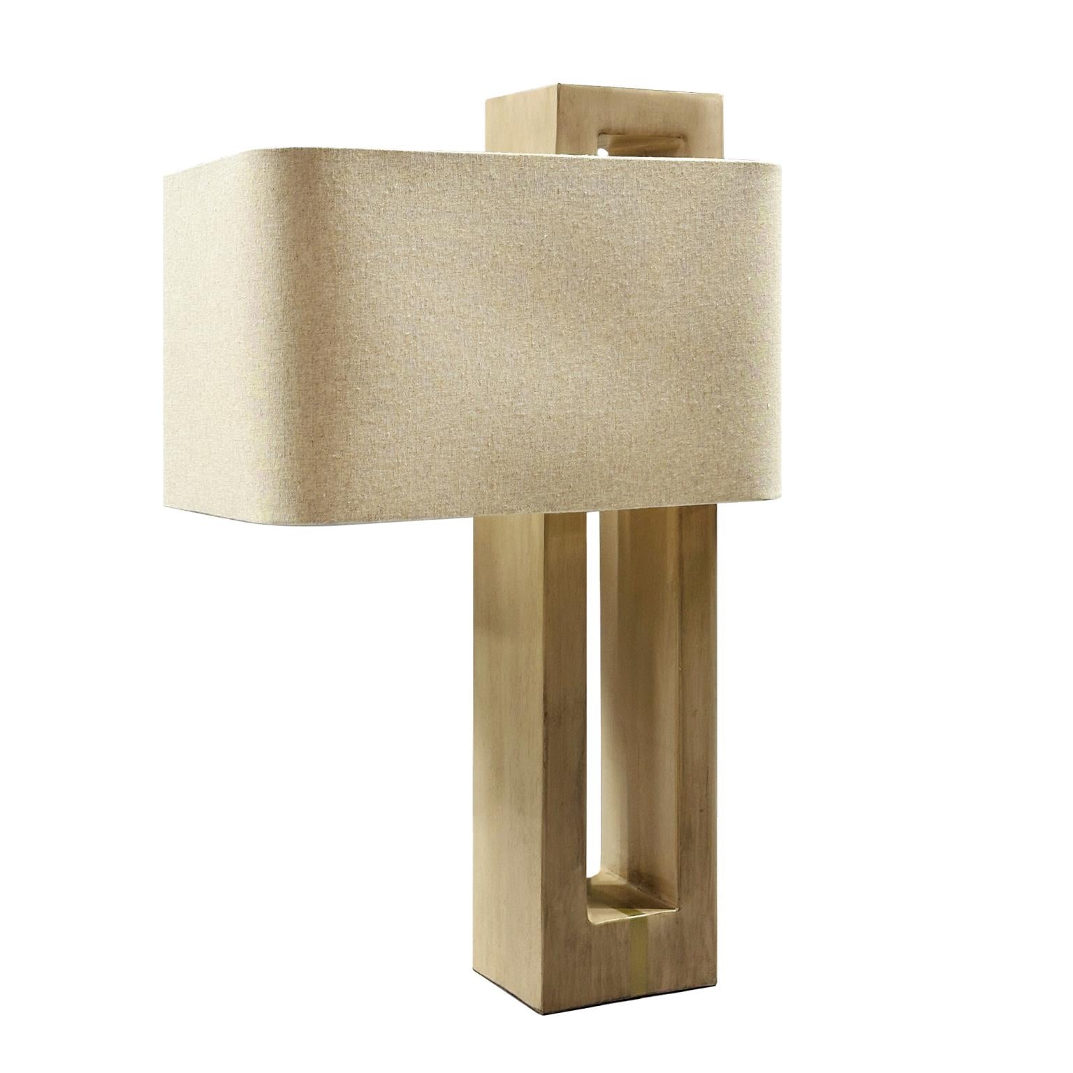 Vista, 30" Table Lamp (2pk). Washed Taupe finish