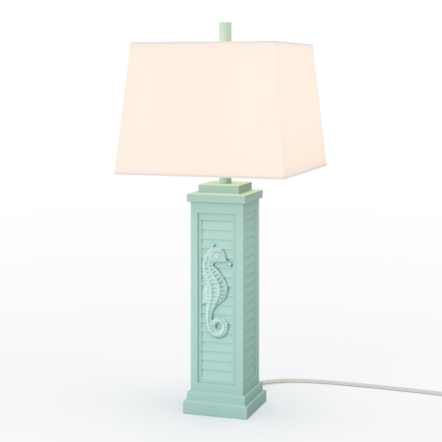 Sea Horse Shutter (Teal)