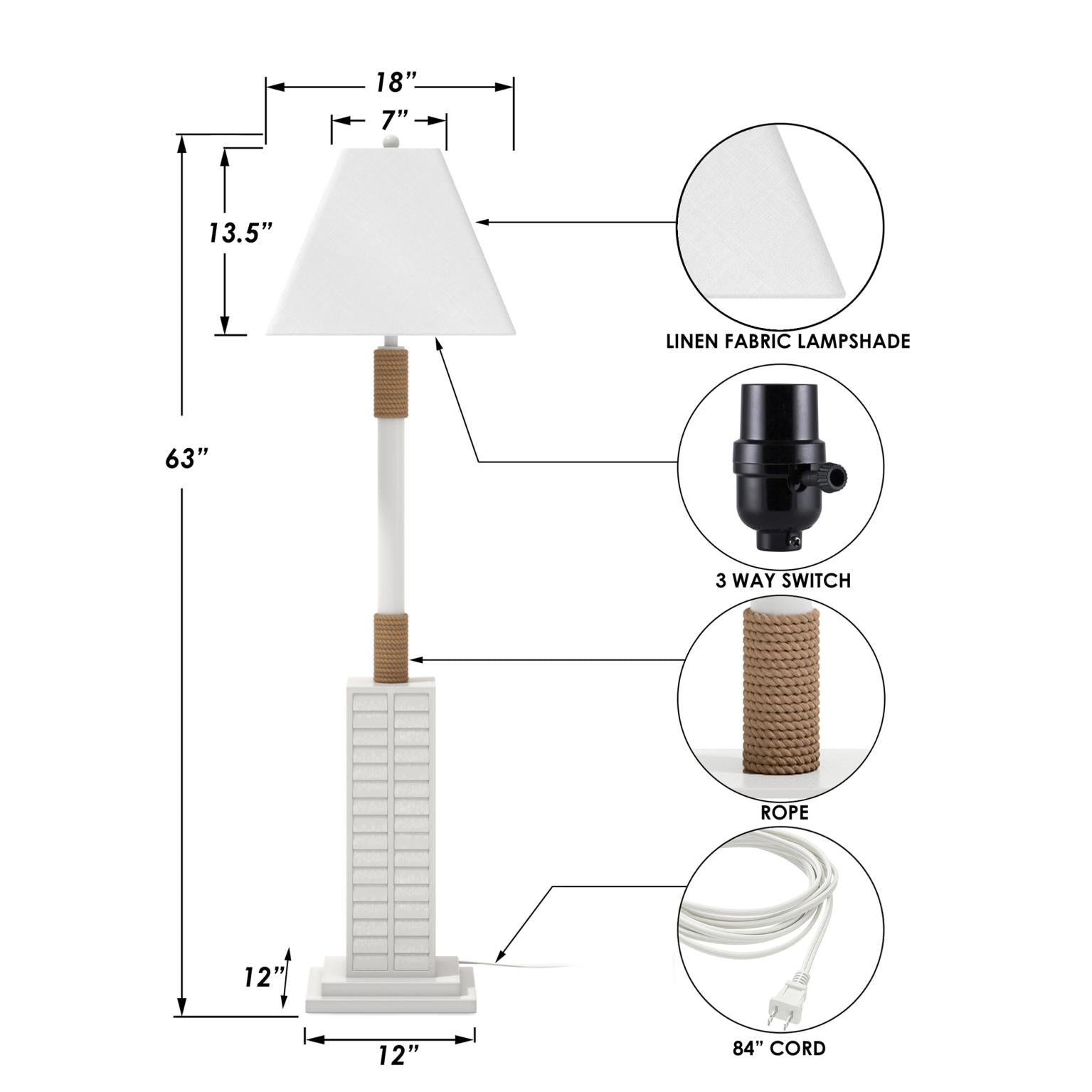 Floor Shutter (White)