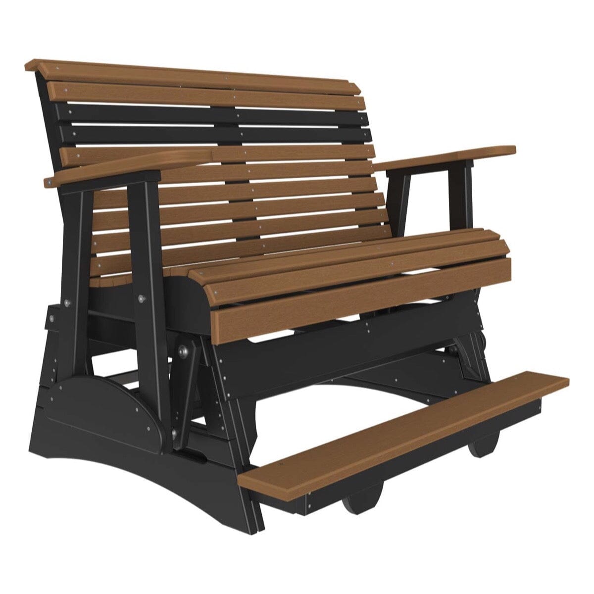 Antique Mahogany & Black (Premium Woodgrain)