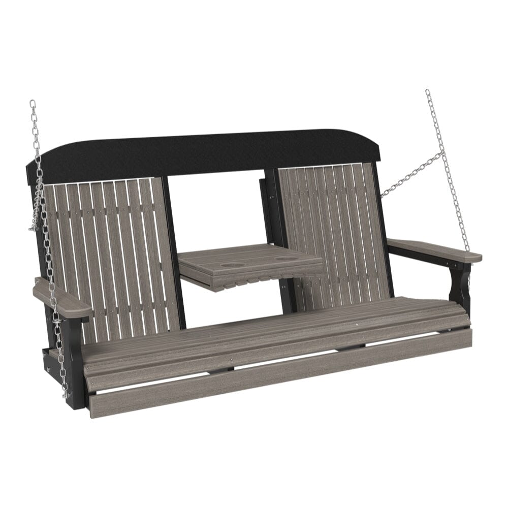 Coastal Gray & Black (Premium Woodgrain)