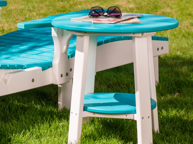 LuxCraft 22" Deluxe Poly End Table