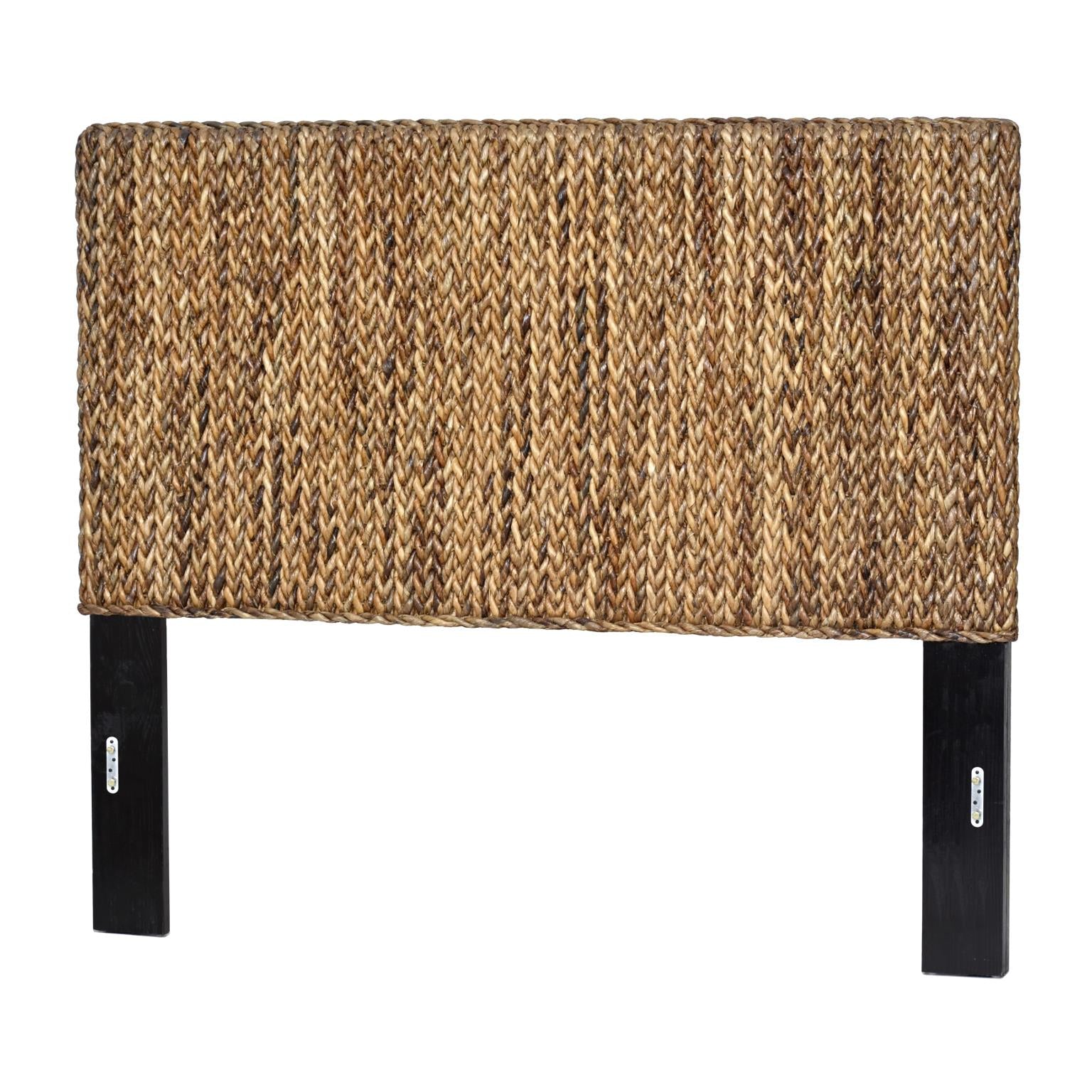 Maui Twin Headboard Seagrass with Natural Finish.