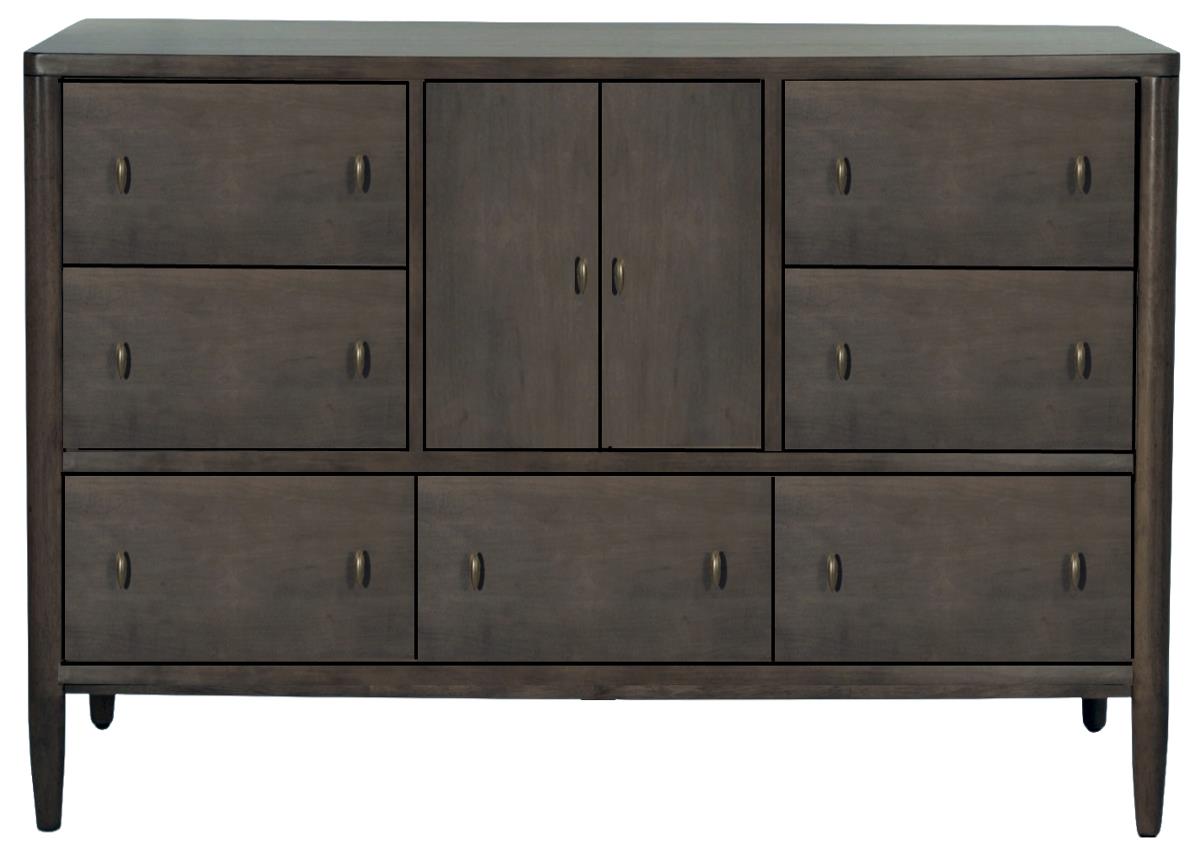 Chatham 7 Drawer / 2 Door Dresser. Midnight Finish