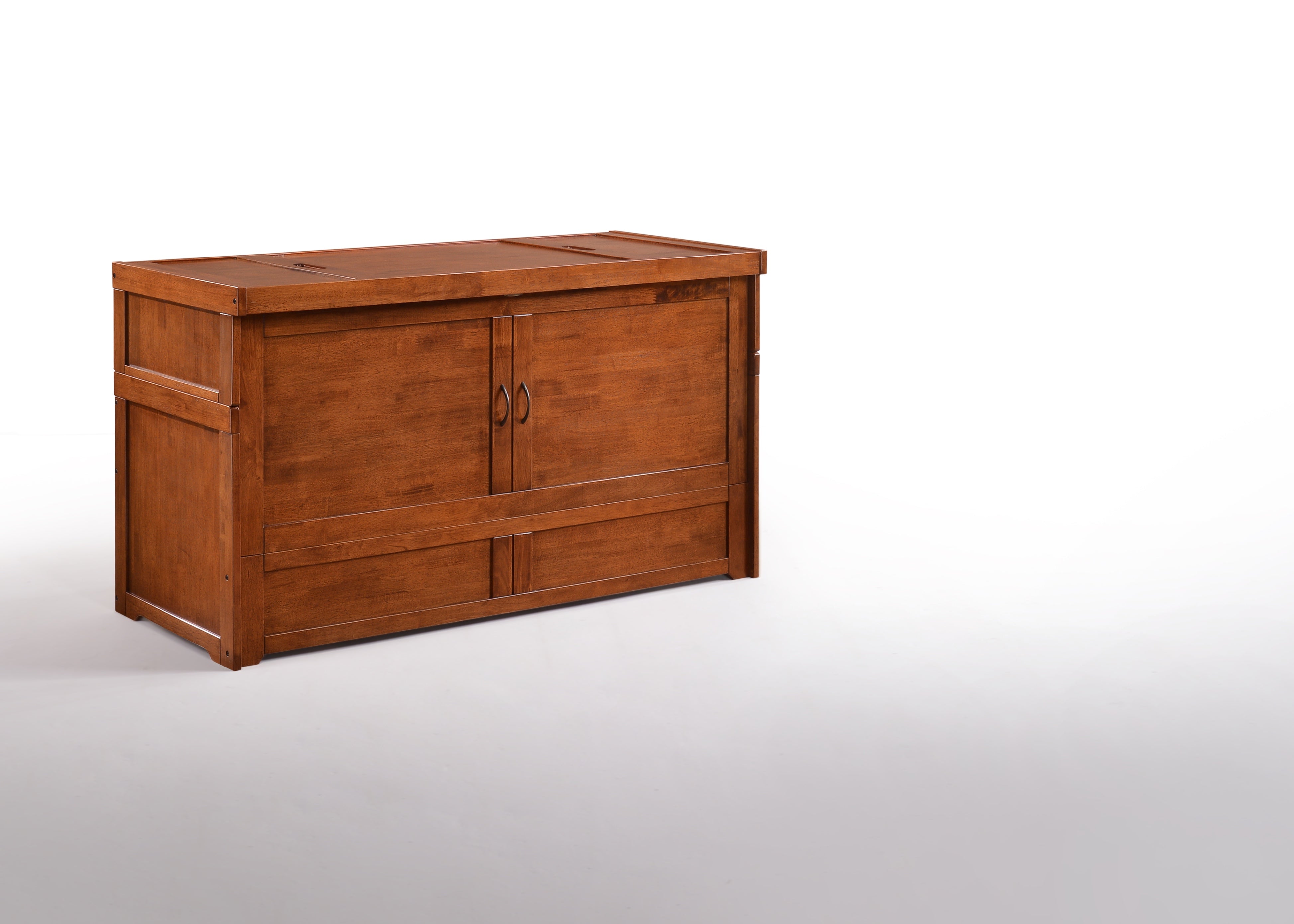 Murphy Cube Cabinet Bed in Cherry | Atlantic Fine Furniture, Melbourne FL