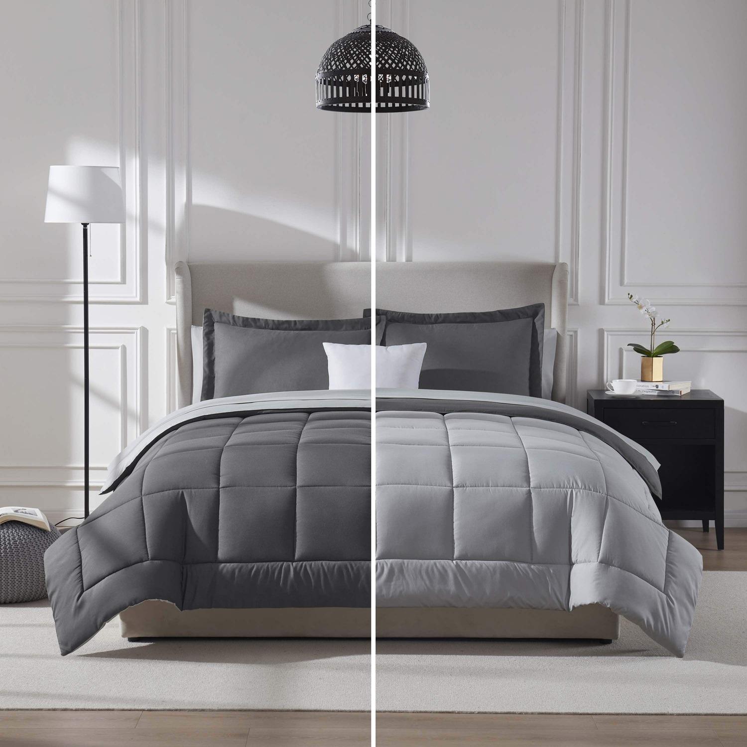 Bed in a Bag - Dark Grey/Light Grey