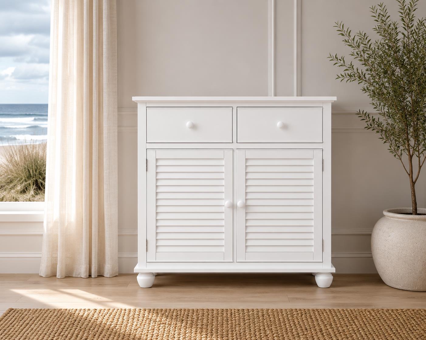 Nantucket Cabinet (White)
