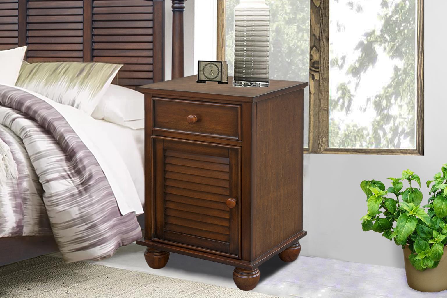 Nantucket Door Nightstand (All Spice)