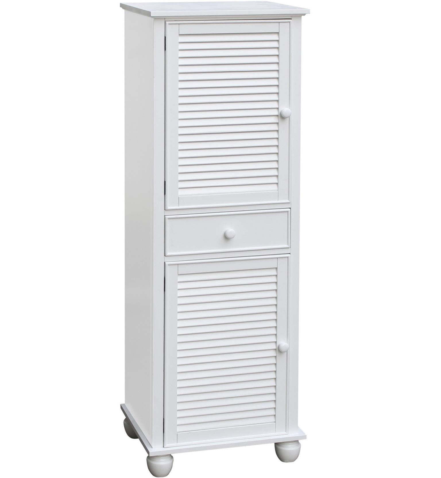 Nantucket Tall Cabinet (White)