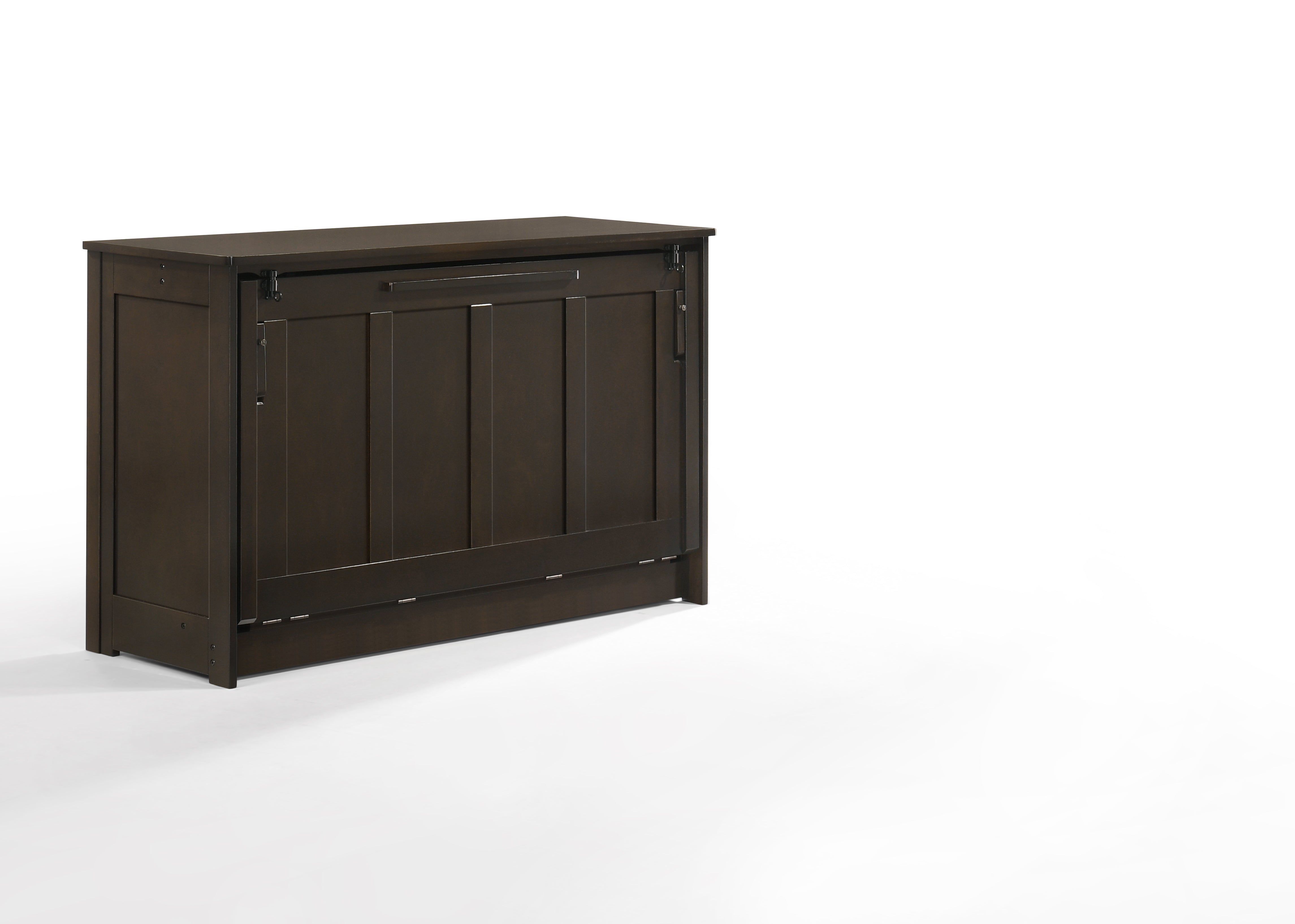 Orion Murphy Cabinet Bed, Full in Dark Chocolate | Atlantic Fine Furniture, Melbourne FL