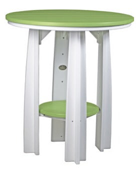 Lime Green & White